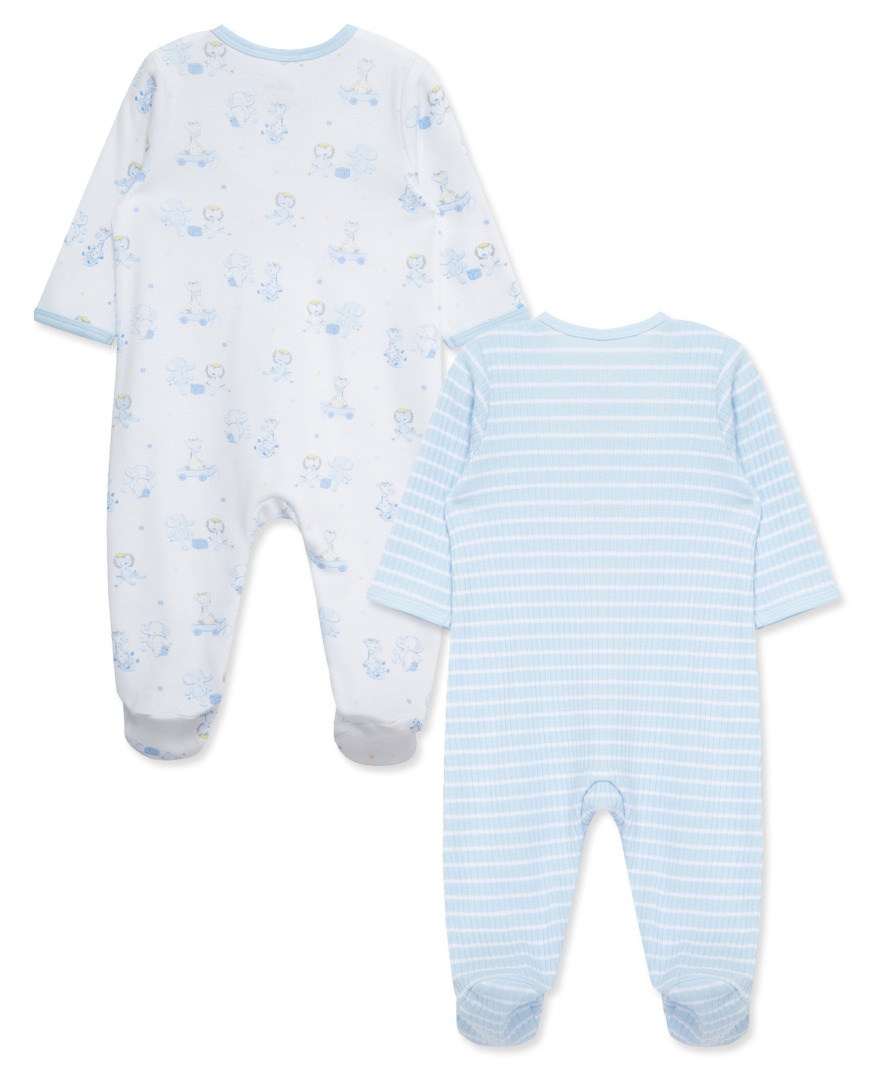 Snuggly Safari Footies (2-Pack) - Little Me