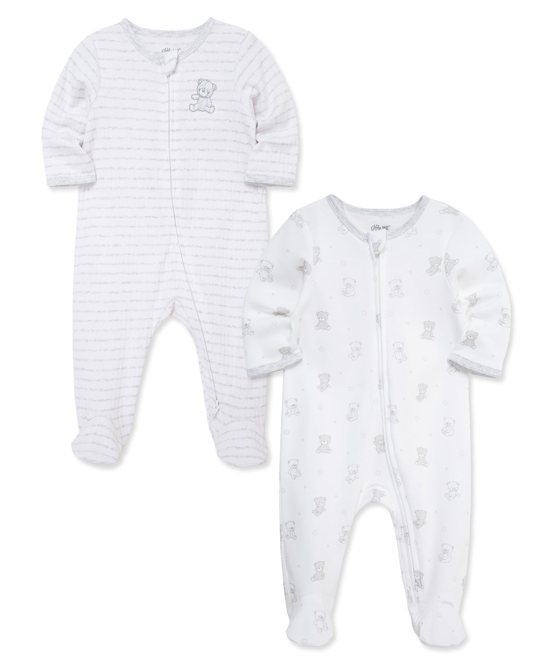 Baby Bears Footies (2-Pack) - Little Me
