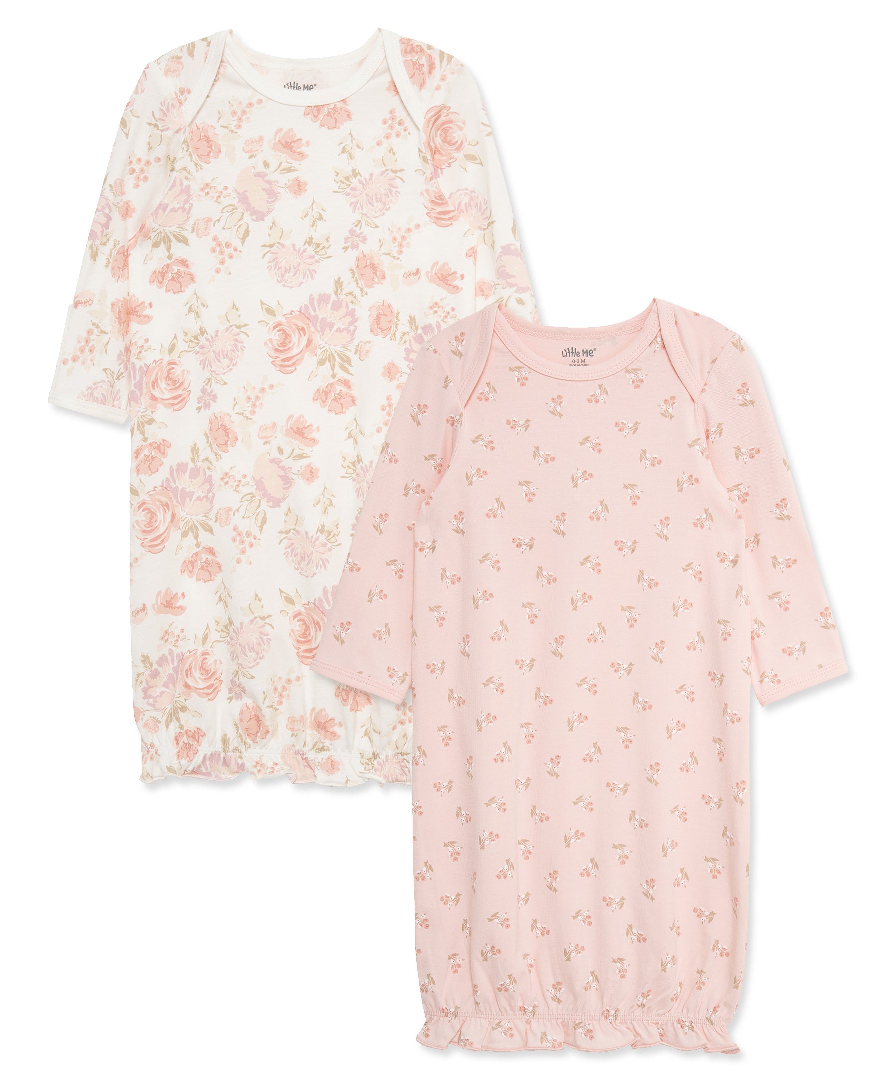 Fabulous Floral Sleeper Gowns (2-Pack) - Little Me