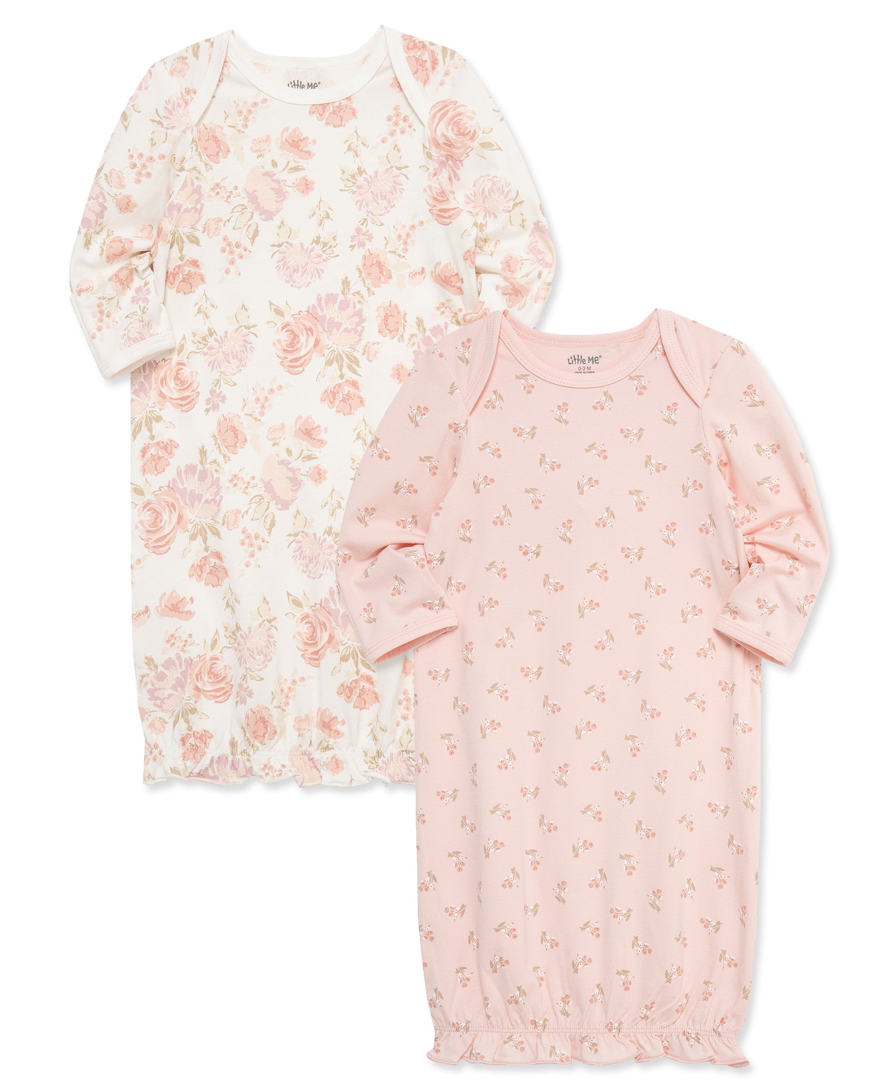 Fabulous Floral Sleeper Gowns 2-Pack - Little Me