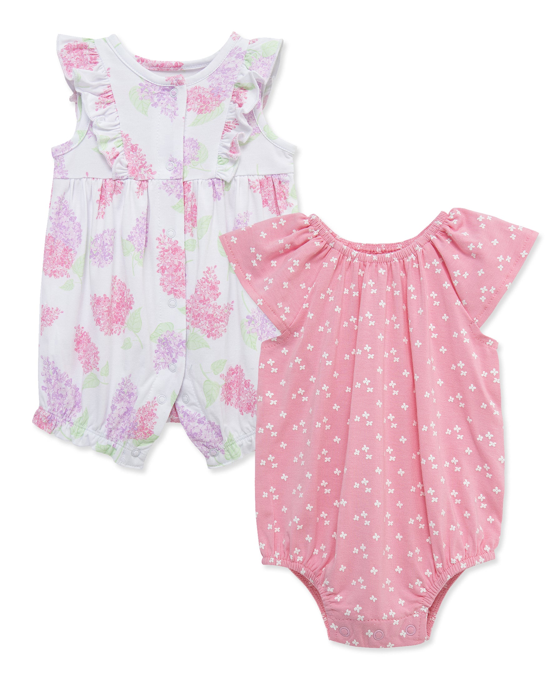Lilac Rompers (2-Pack) - Little Me