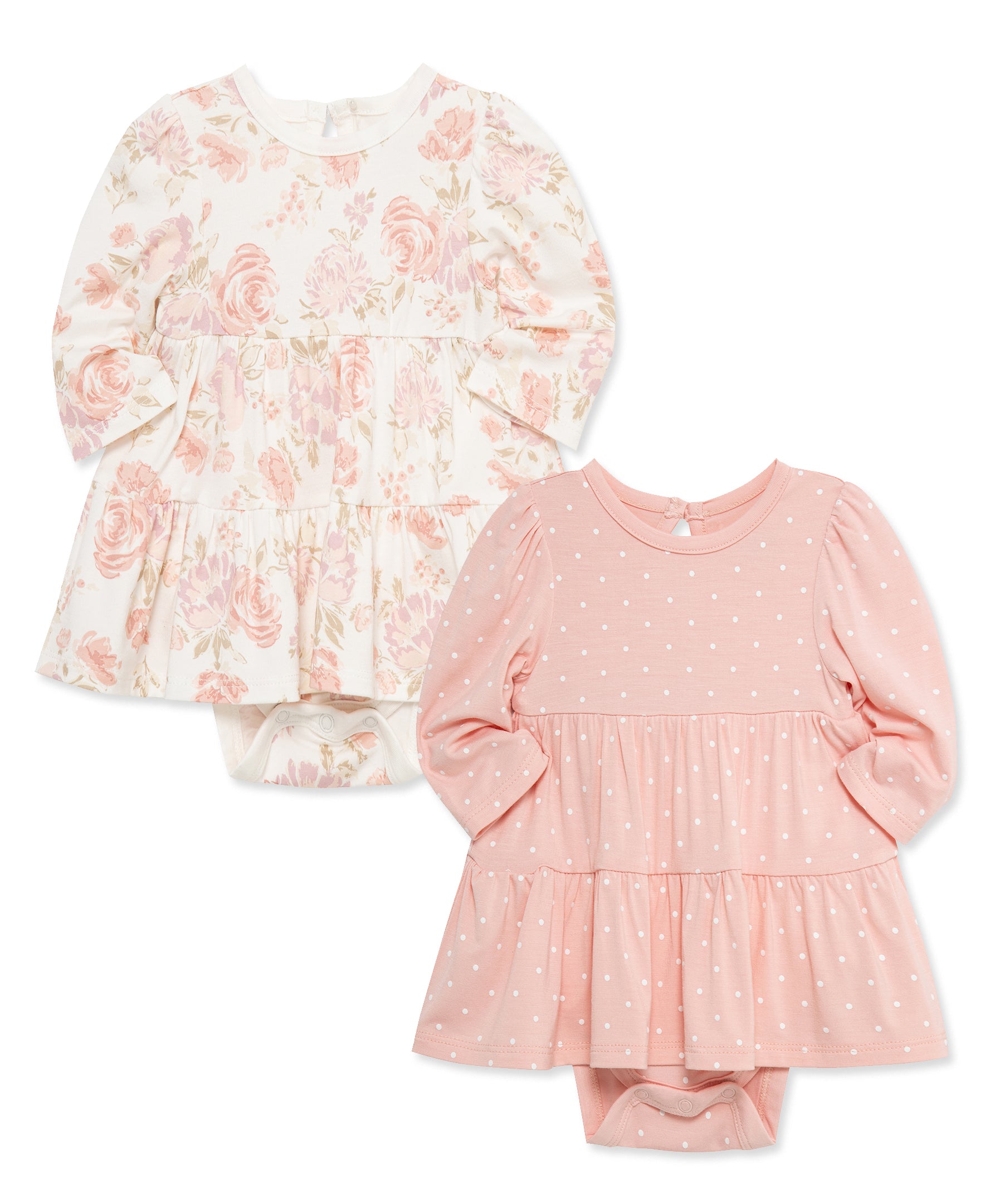 Fabulous Floral Bodysuit Dresses 2-Pack - Little Me
