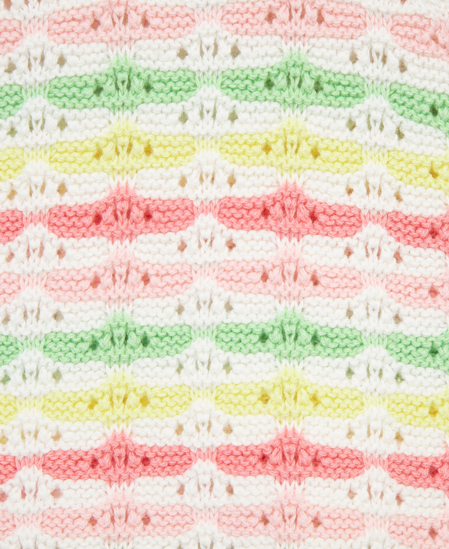 Rainbow Pointelle Knit Short Set (2T-4T) - Little Me