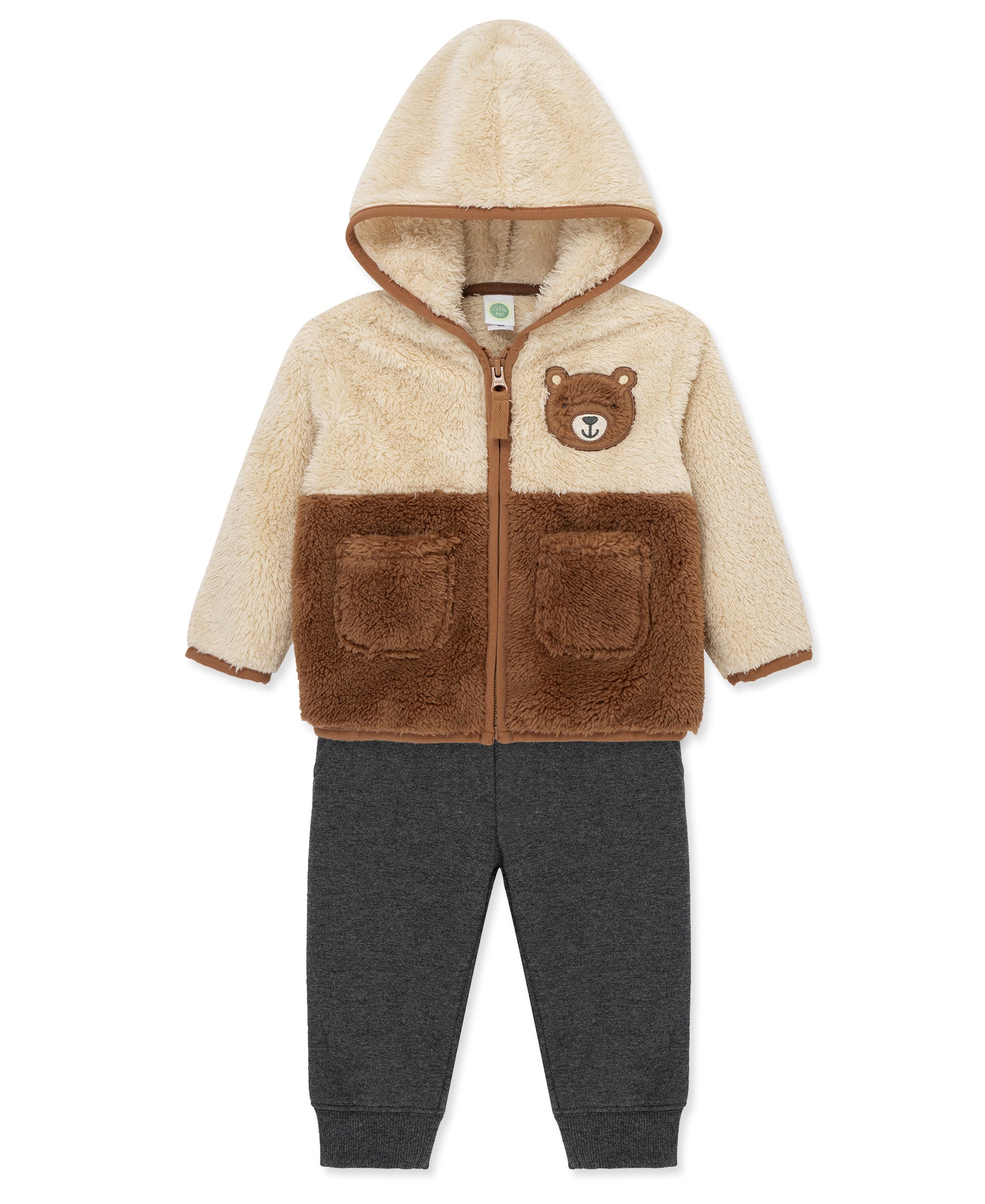 Bear 3-Piece Sherpa Set (12M-24M) - Little Me