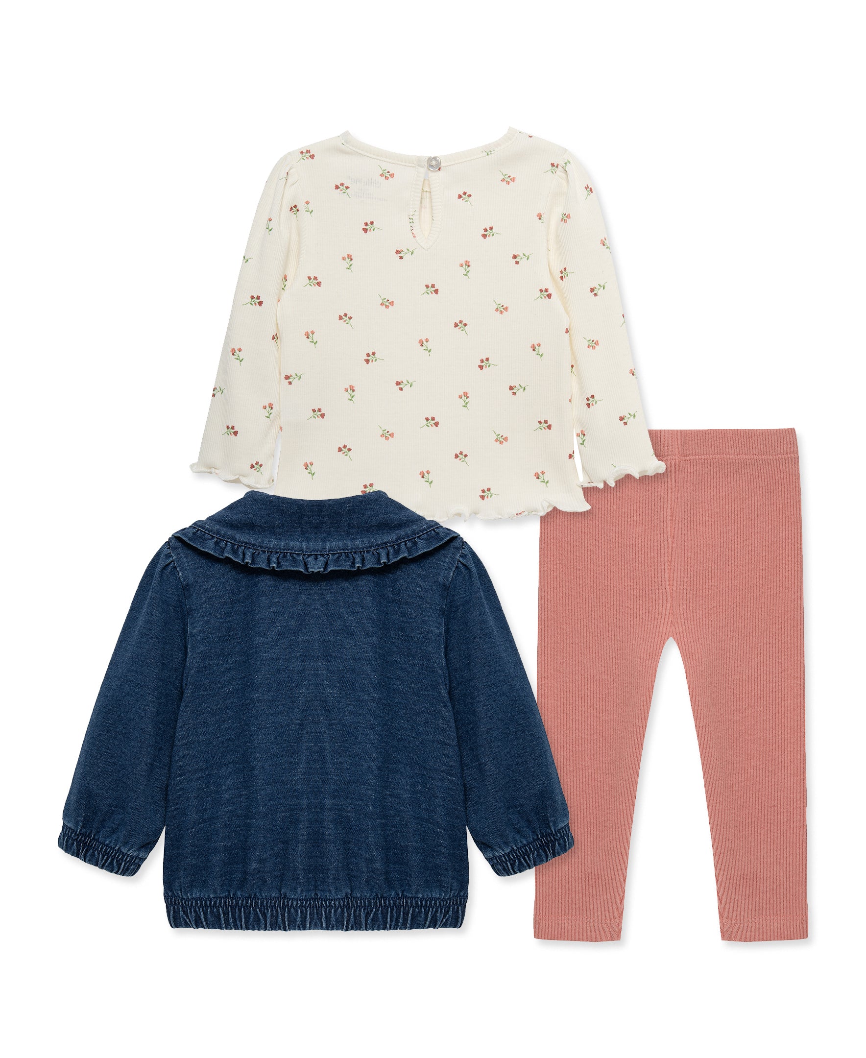 Floral 3-Piece Jacket Set (12M-24M) - Little Me