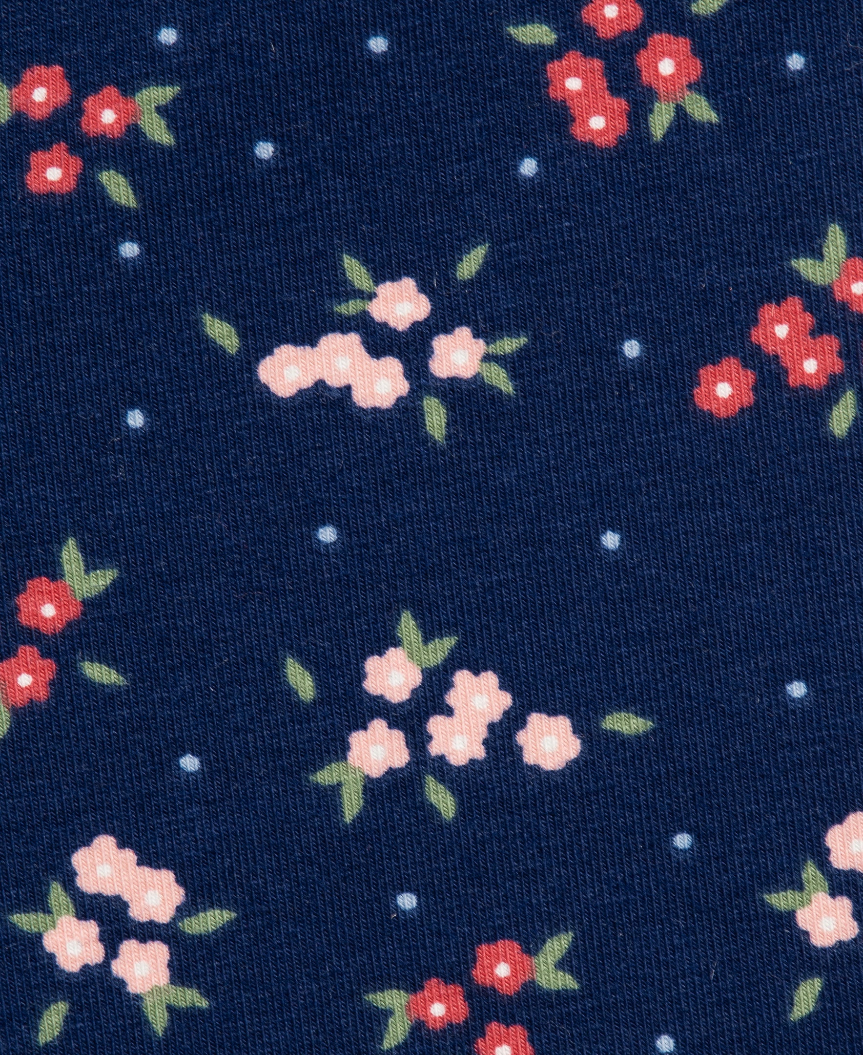 Navy Floral 2-Piece Sweatshirt Set (12M-24M) - Little Me