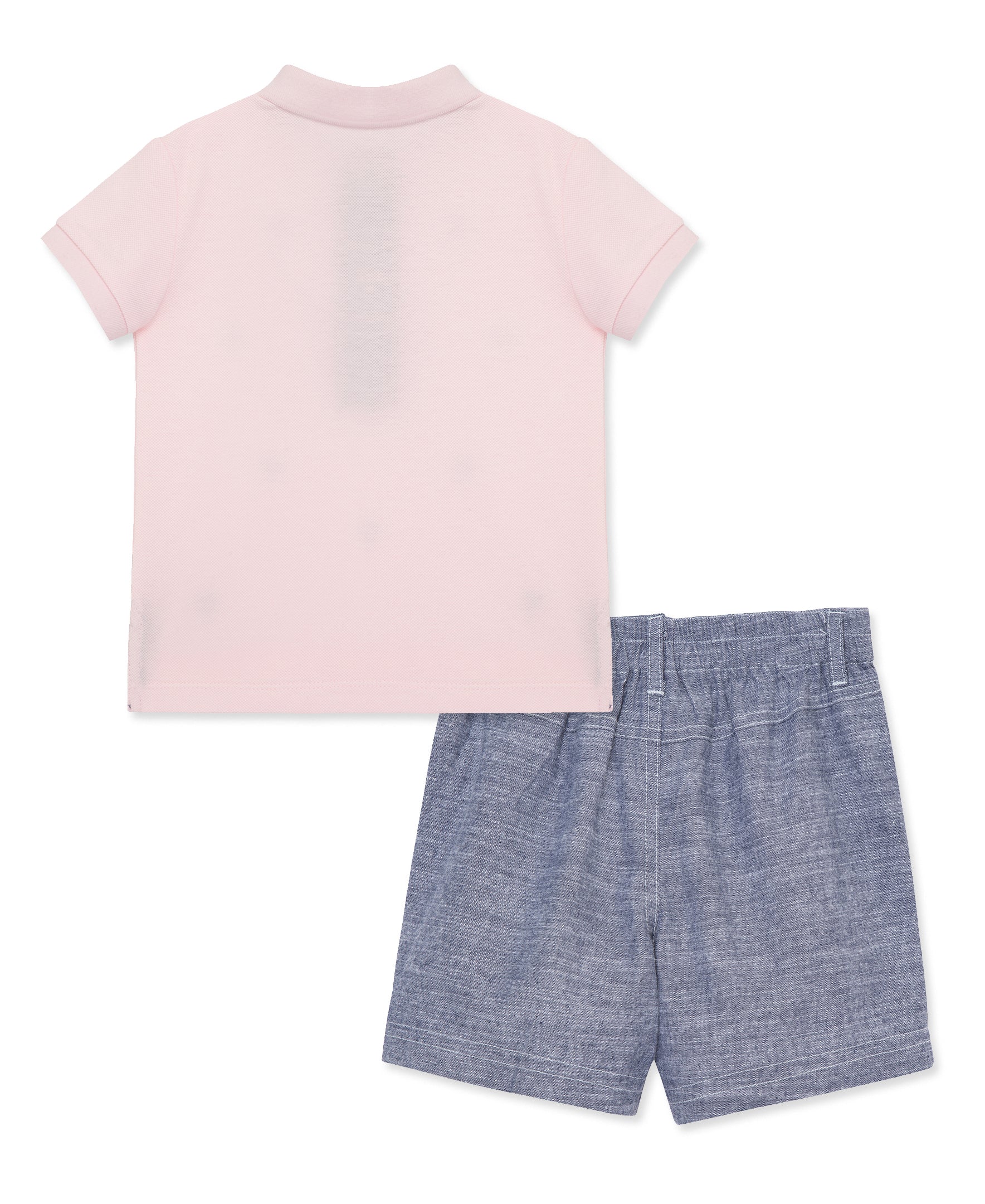 Palm Polo Short Set (12M-24M) - Little Me