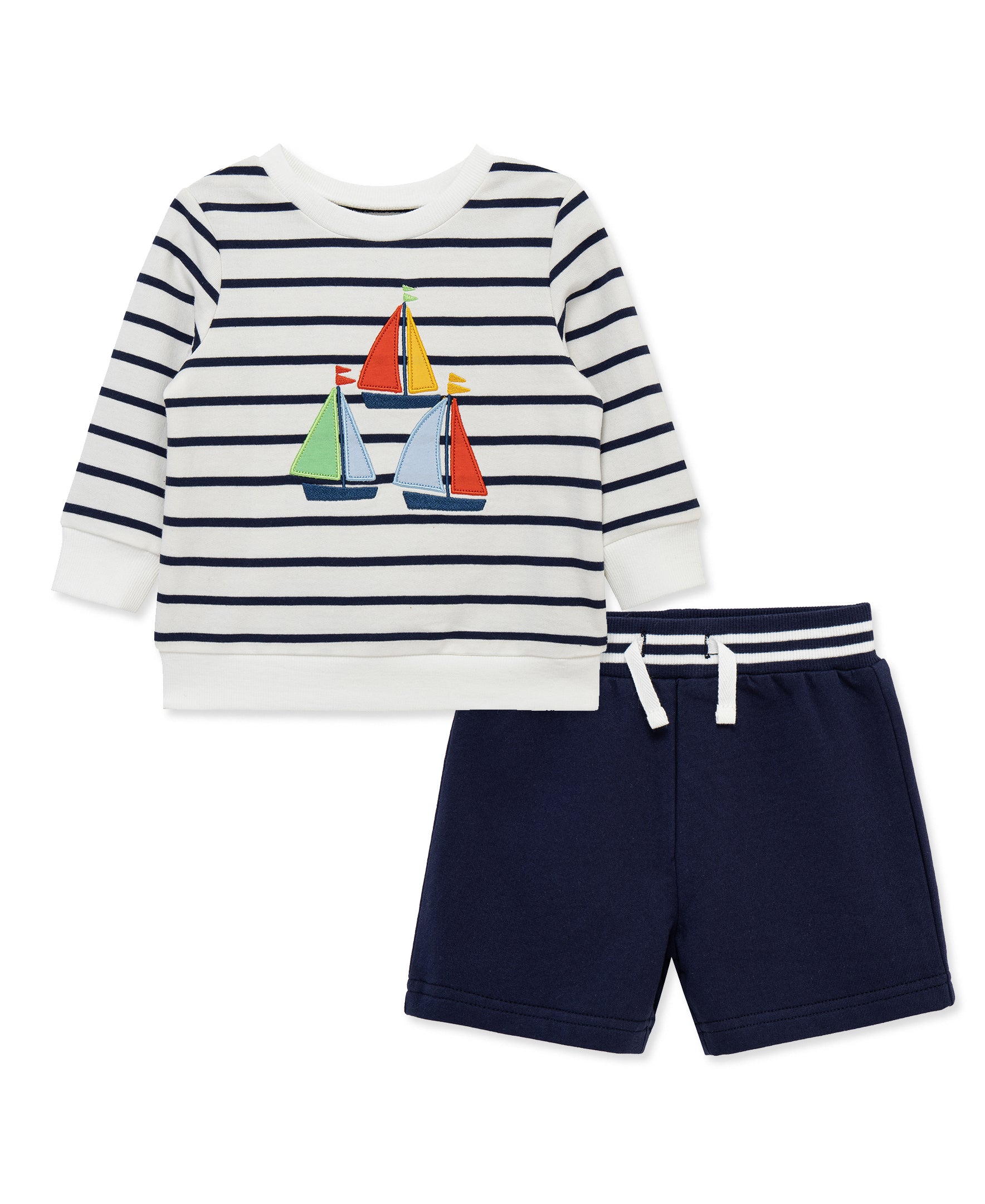 Nautical 2-Piece Active Set (2T-4T) - Little Me