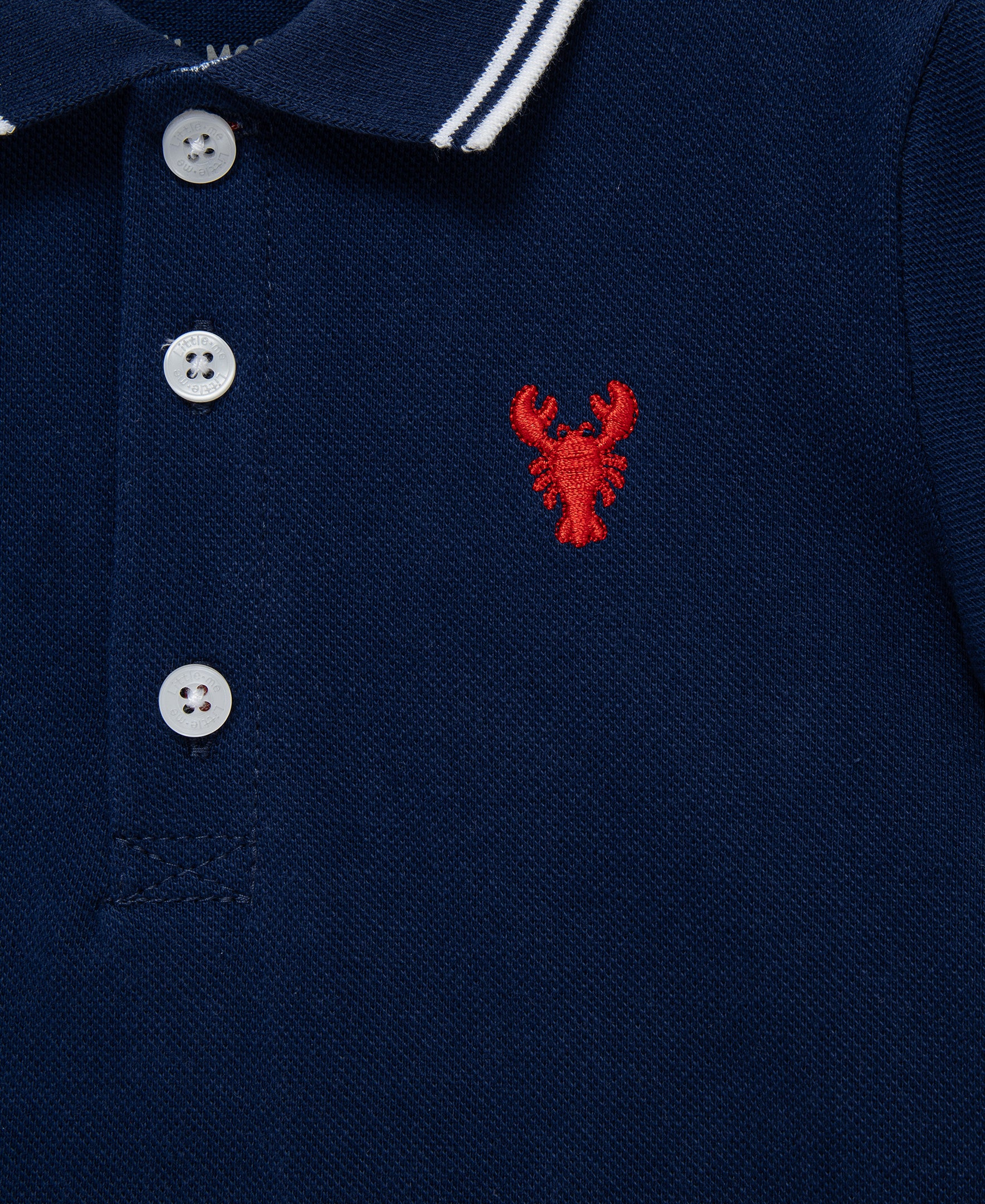 Lobster Polo Short Set (2T-4T) - Little Me