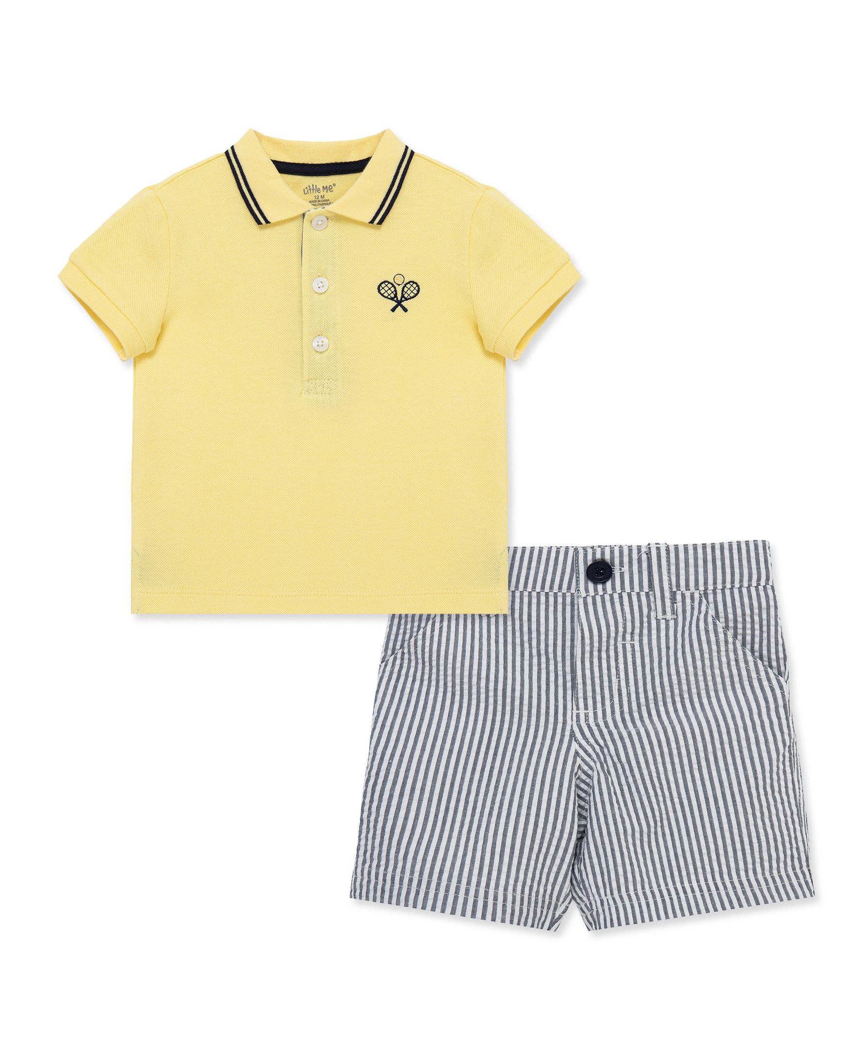 Tennis Polo Short Set (2T-4T) - Little Me