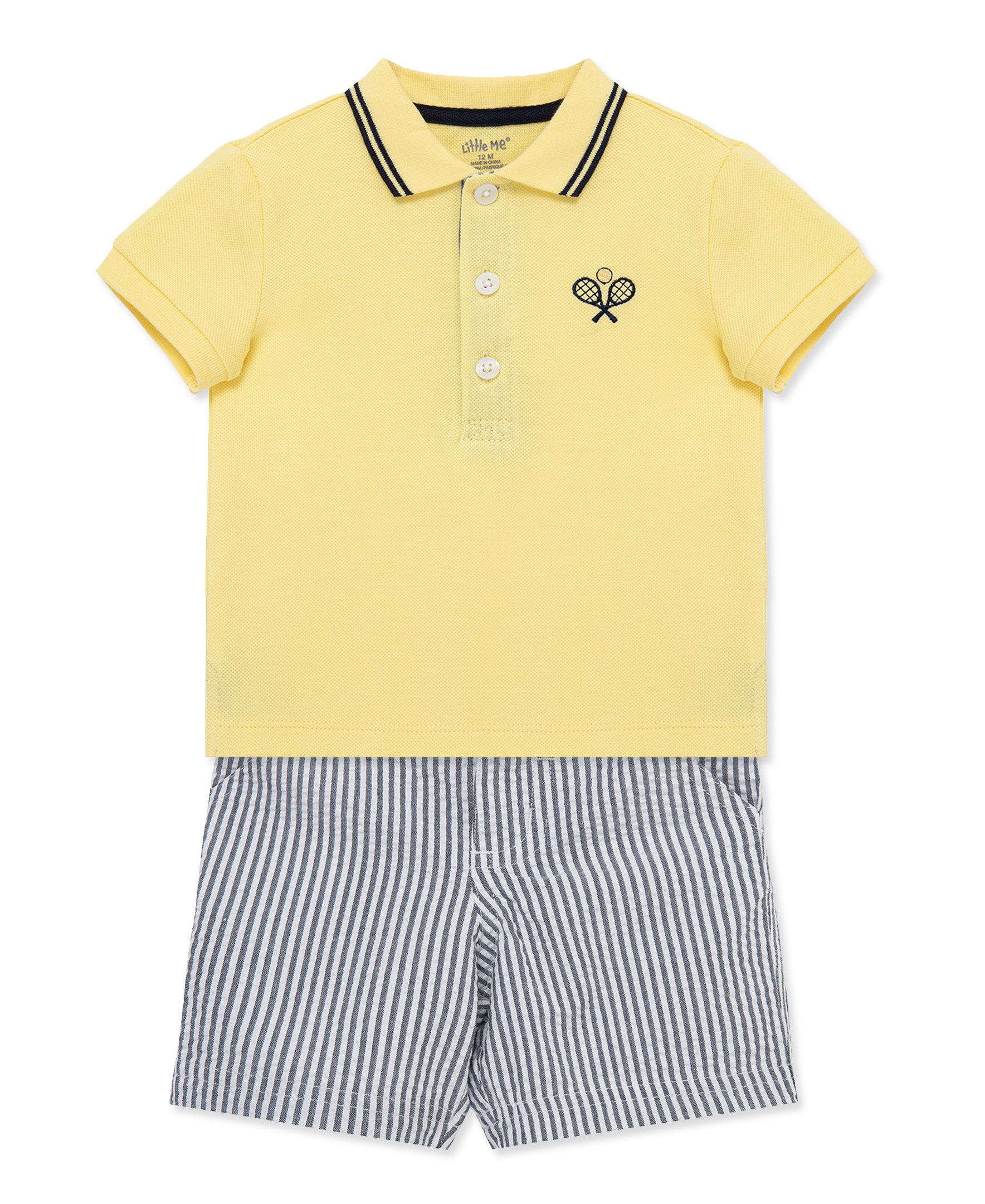Tennis Polo Short Set (2T-4T) - Little Me