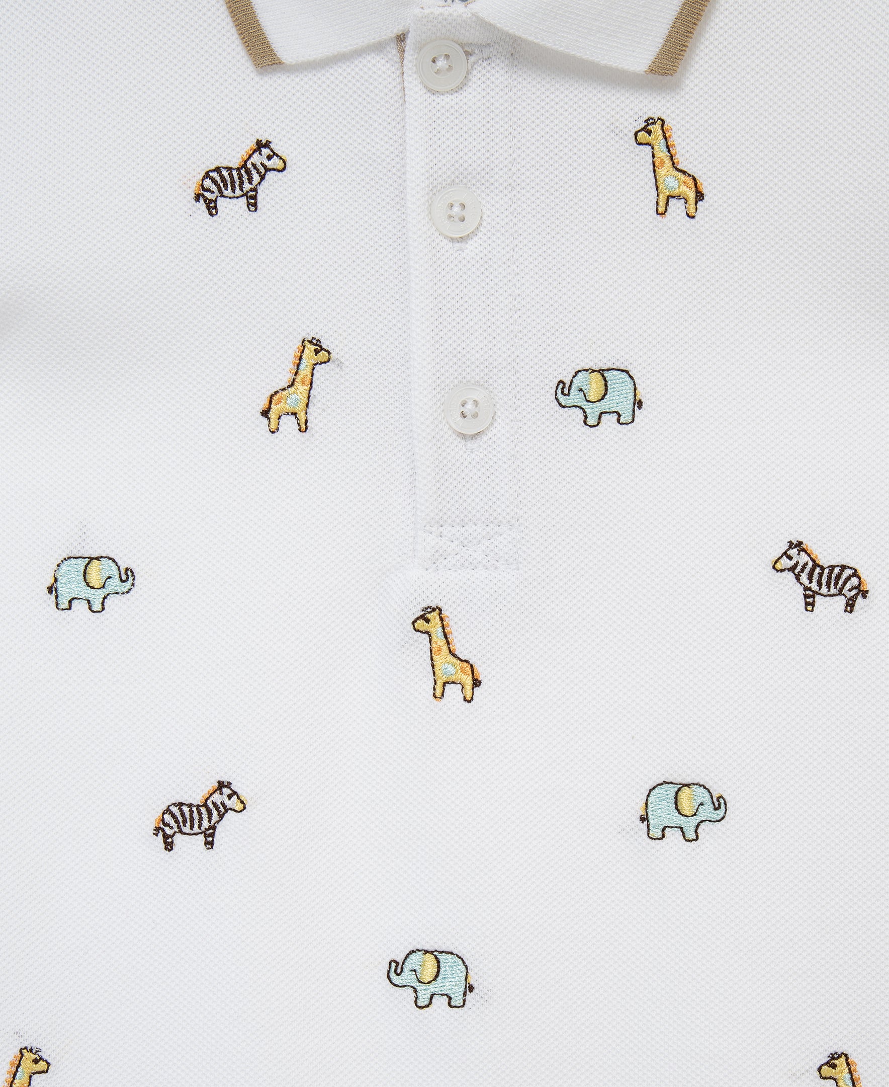 Safari Polo Short Set (12M-24M) - Little Me