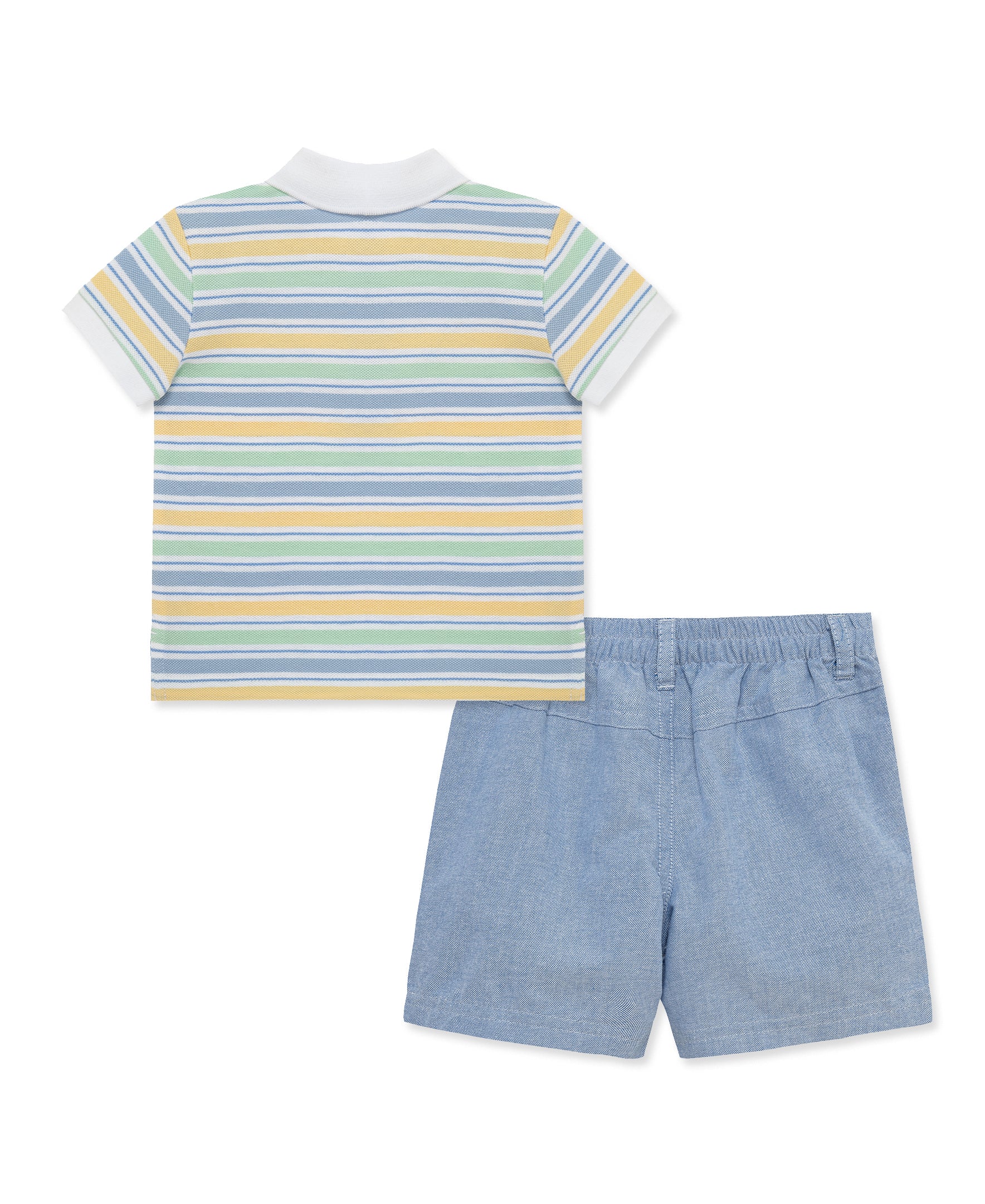 Puppy Polo Short Set (12M-24M) - Little Me