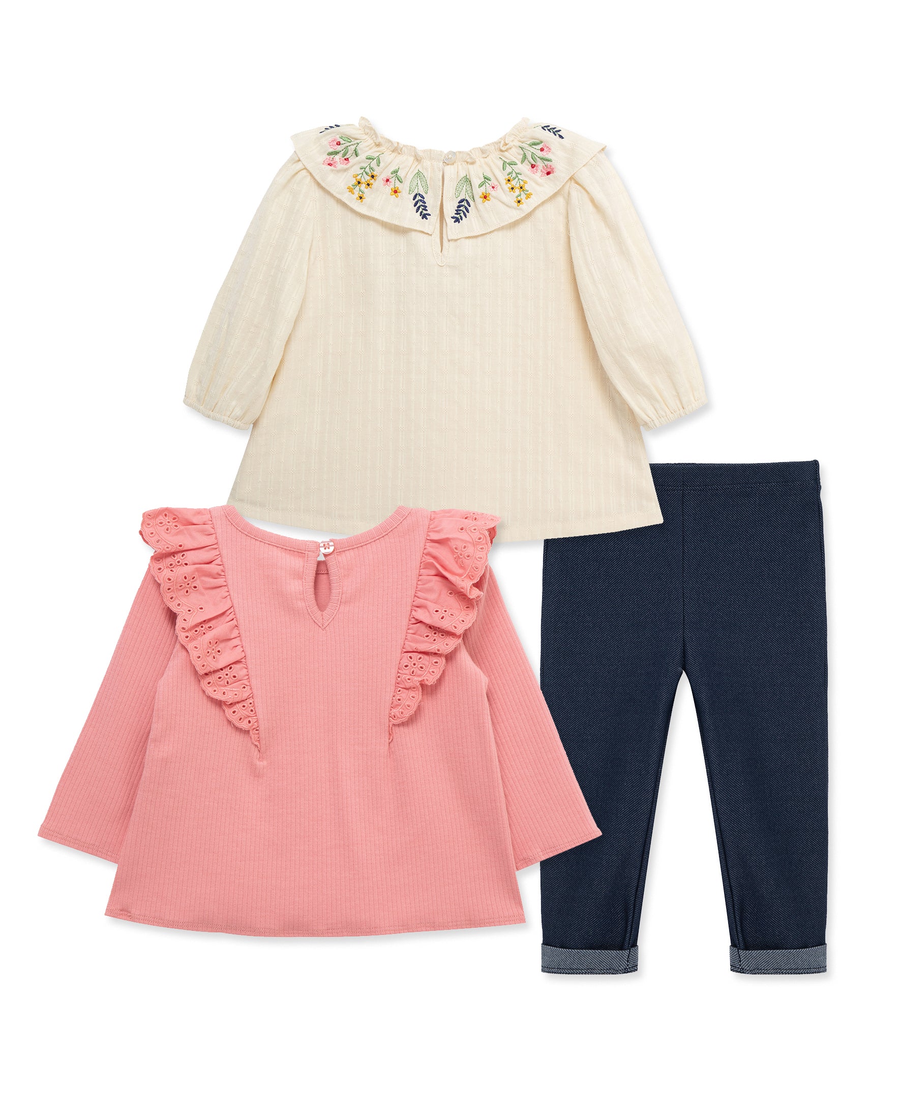 Embroidered 3-Piece Play Set (2T-4T) - Little Me