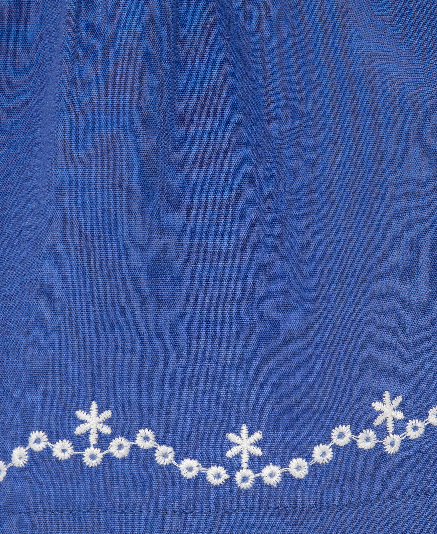 Blue Floral 2-Piece Woven Play Set (12M-24M)