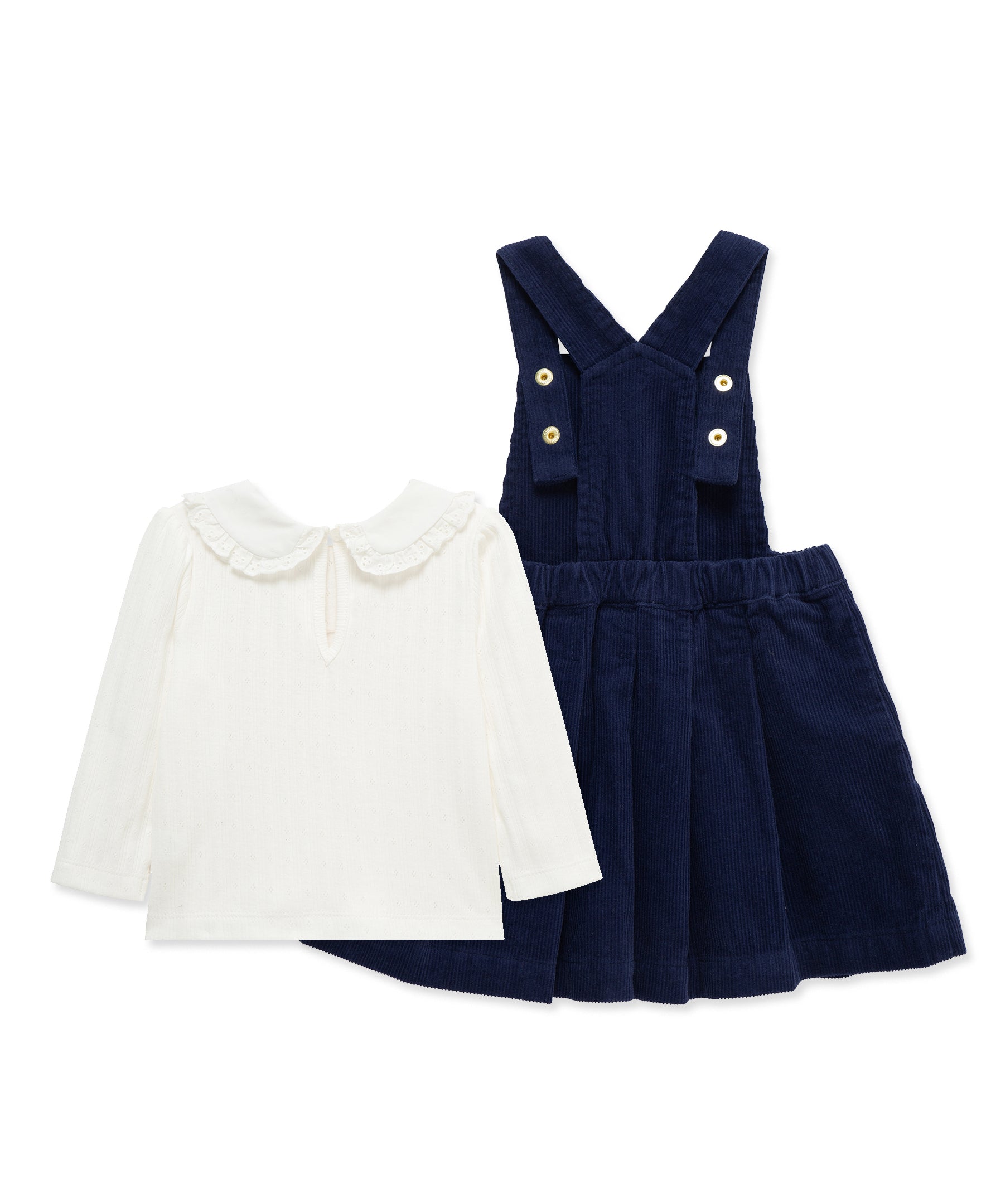 Pleated Toddler Jumper Set (2T-4T) - Little Me