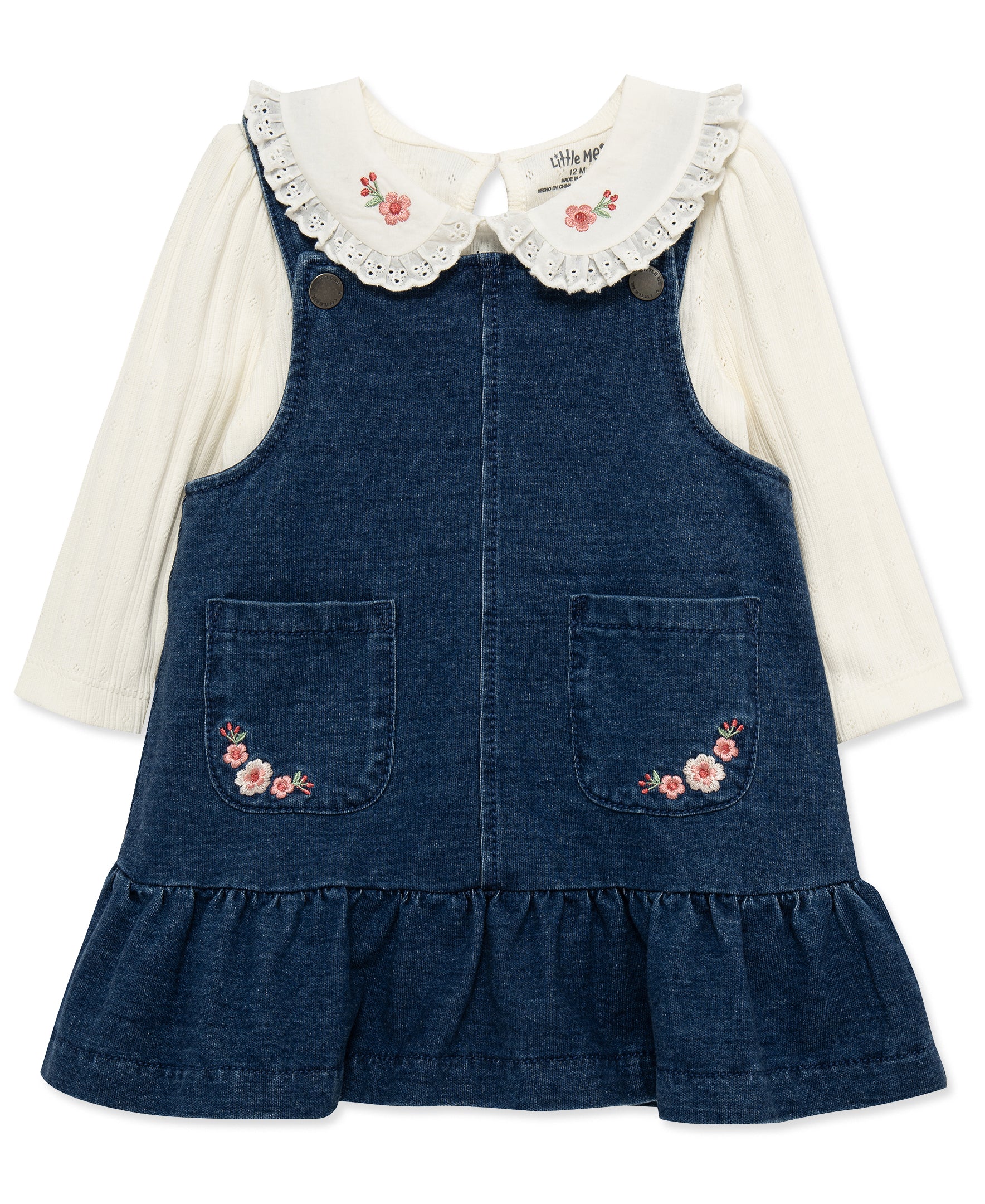 Floral Jumper Set (12M-24M) - Little Me