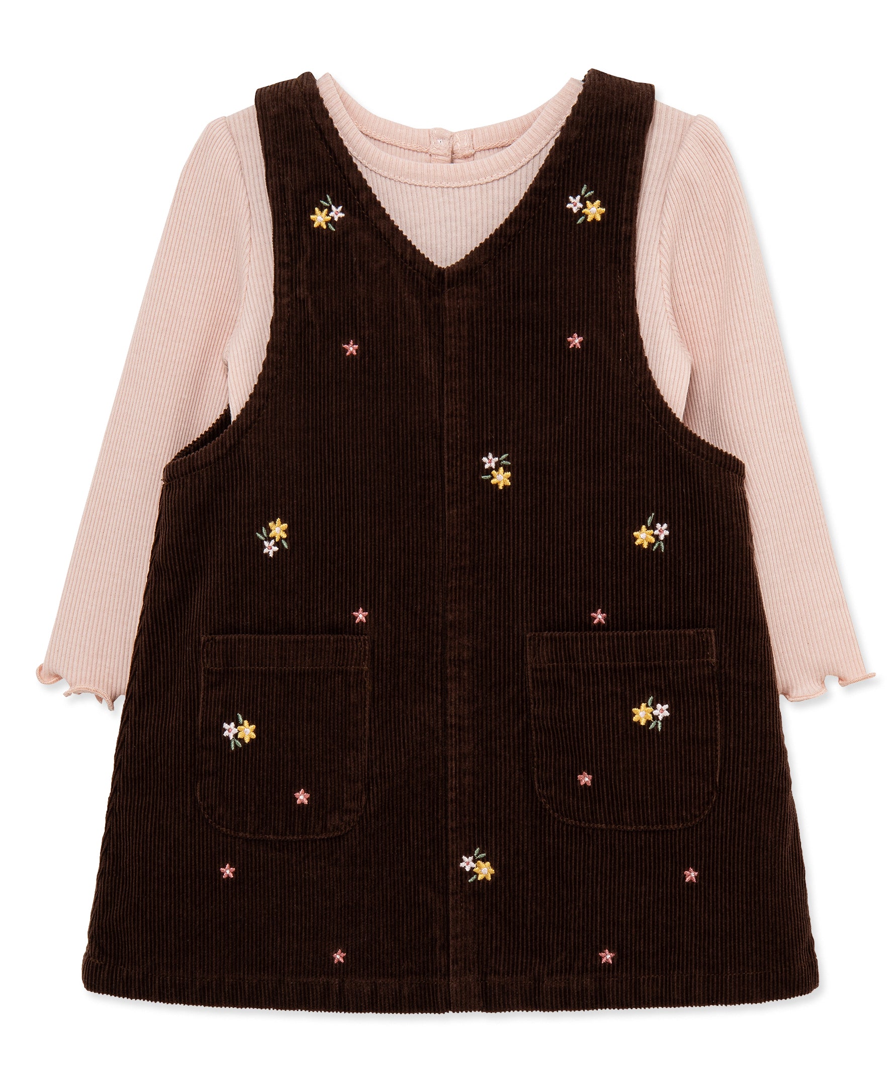 Garden Embroidery Jumper Set (2T-4T) - Little Me