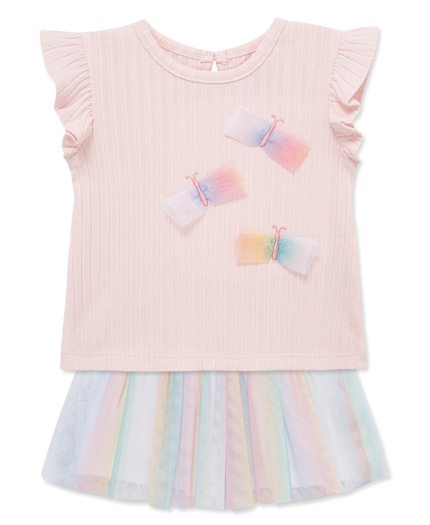 Butterfly Fashion Skort Set (2T-4T)