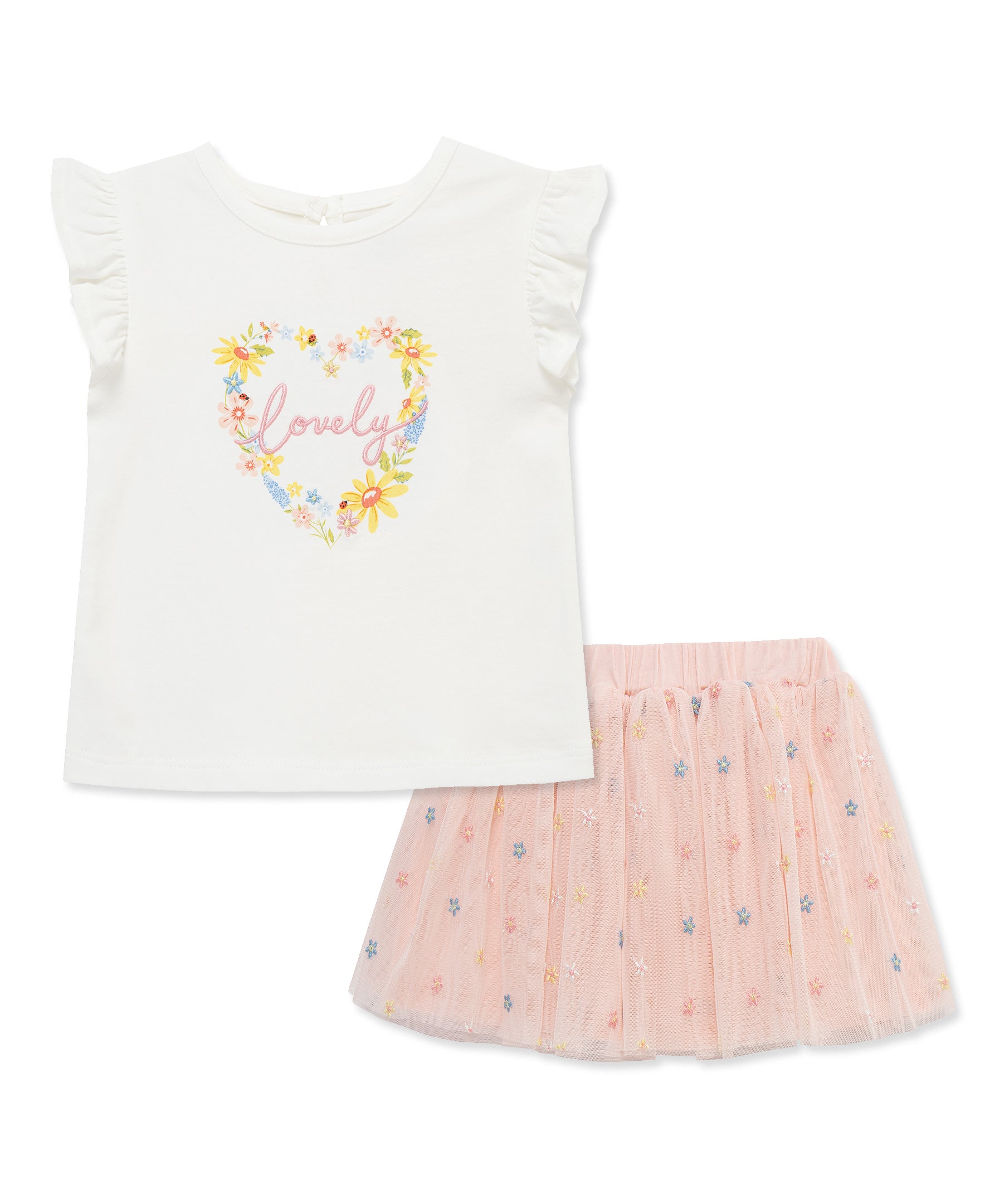Lovely Fashion Skort Set (2T-4T)