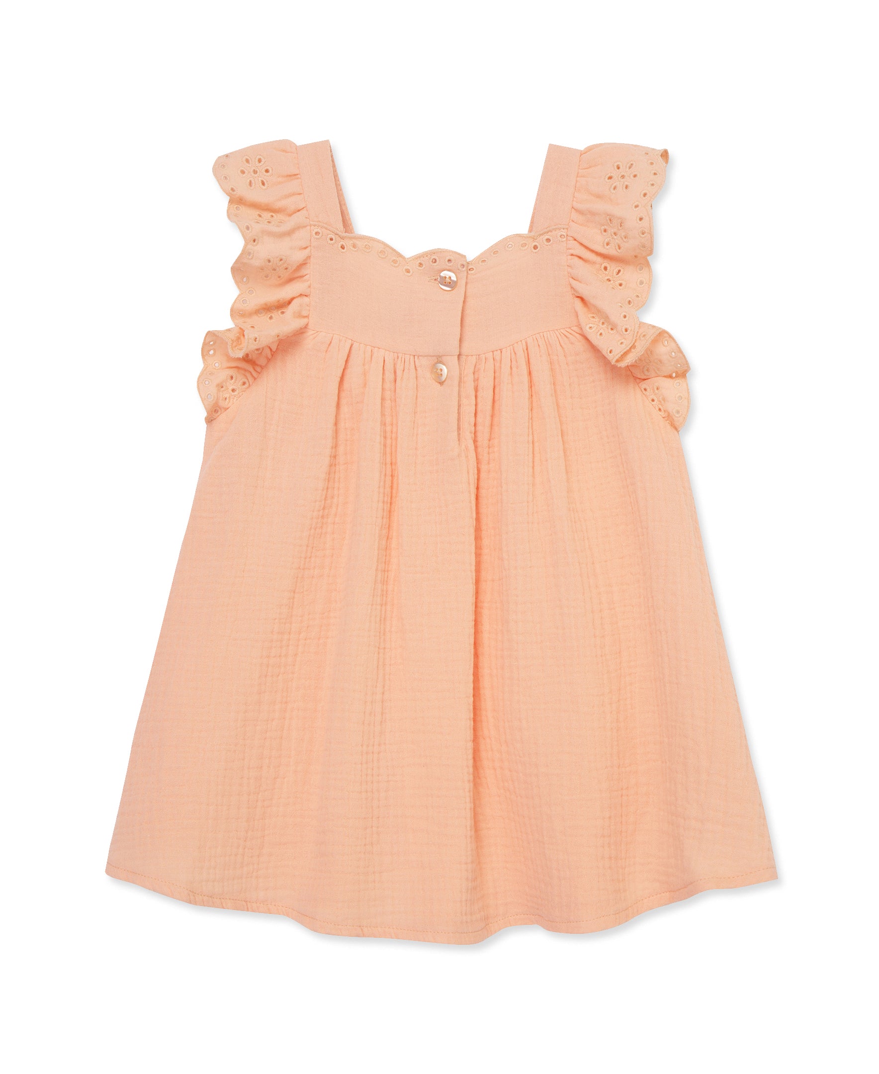 Peach Sundress (2T-4T) - Little Me