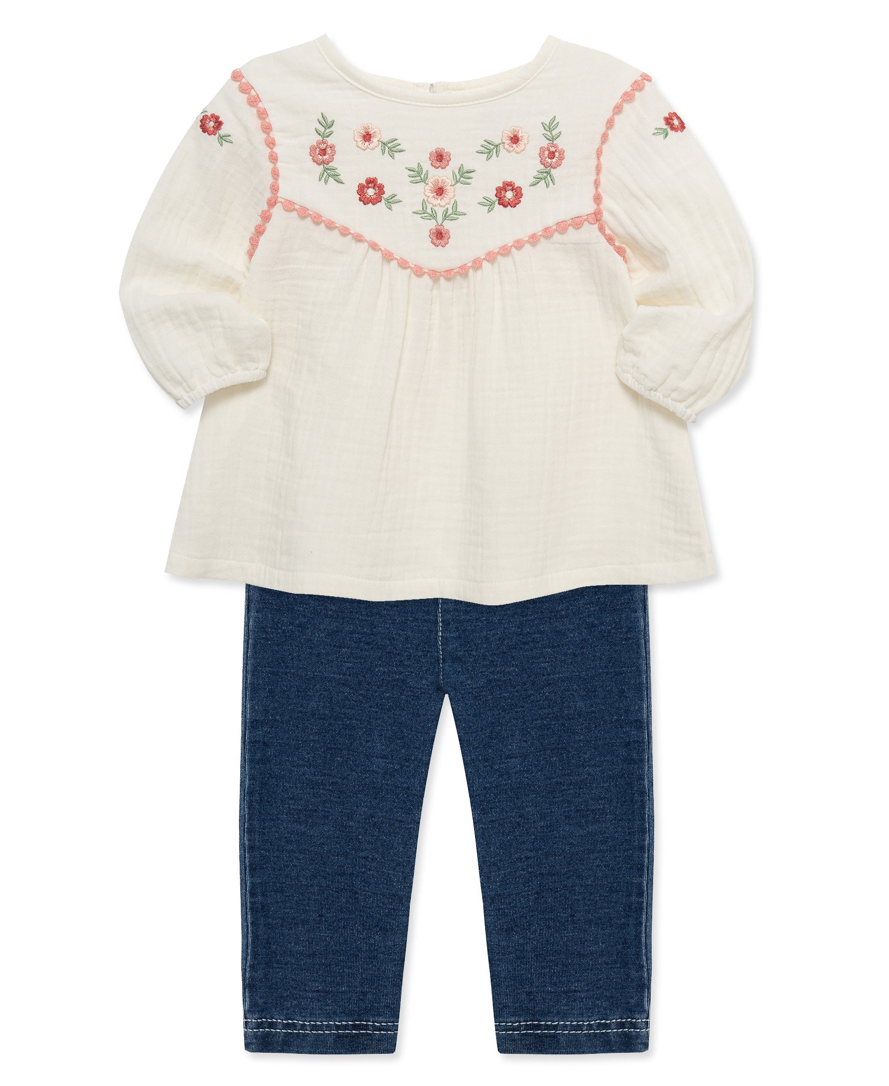 Floral Tunic & Pant Set (12M-24M) - Little Me