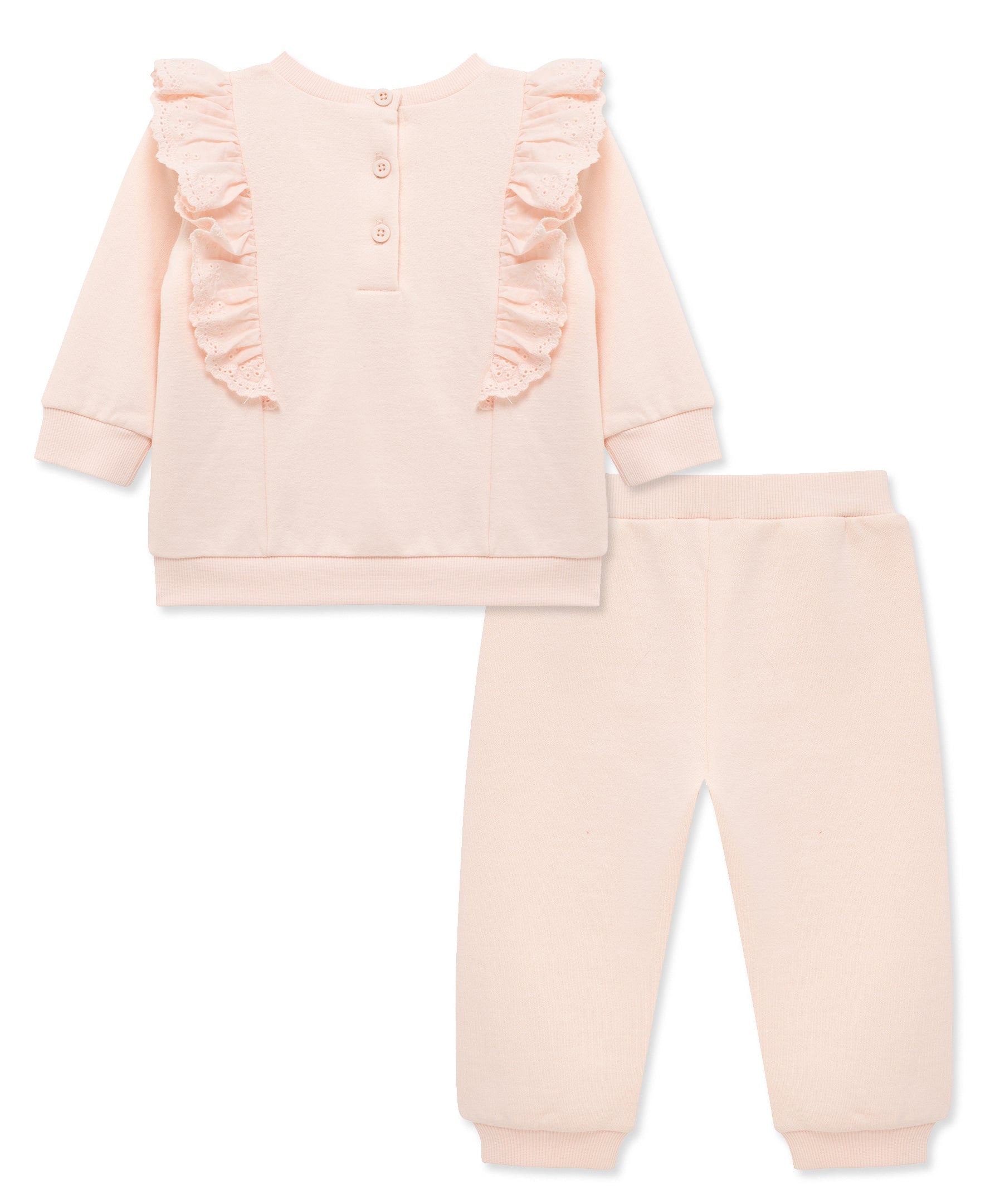Pink Toddler Sweatshirt Set (2T-4T) - Little Me