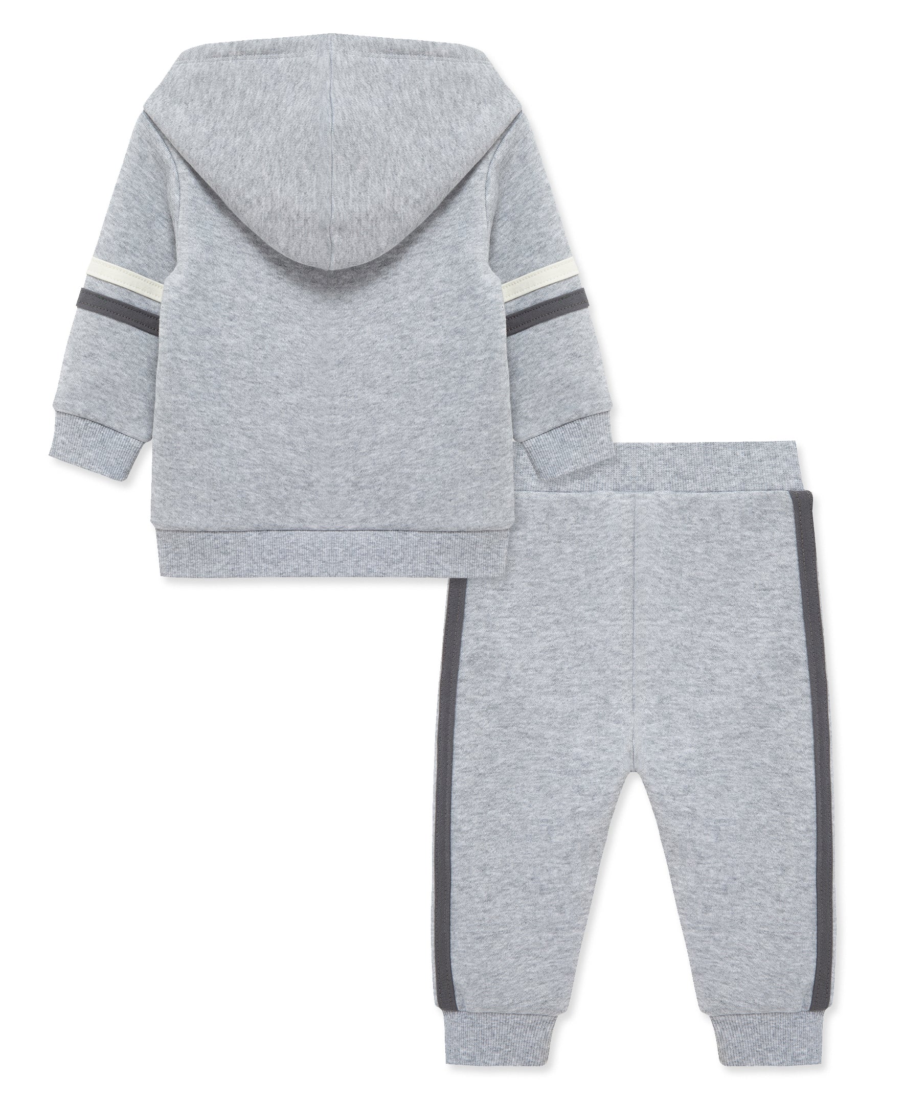 Grey Toddler Sweatshirt Hoodie Set (2T-4T) - Little Me
