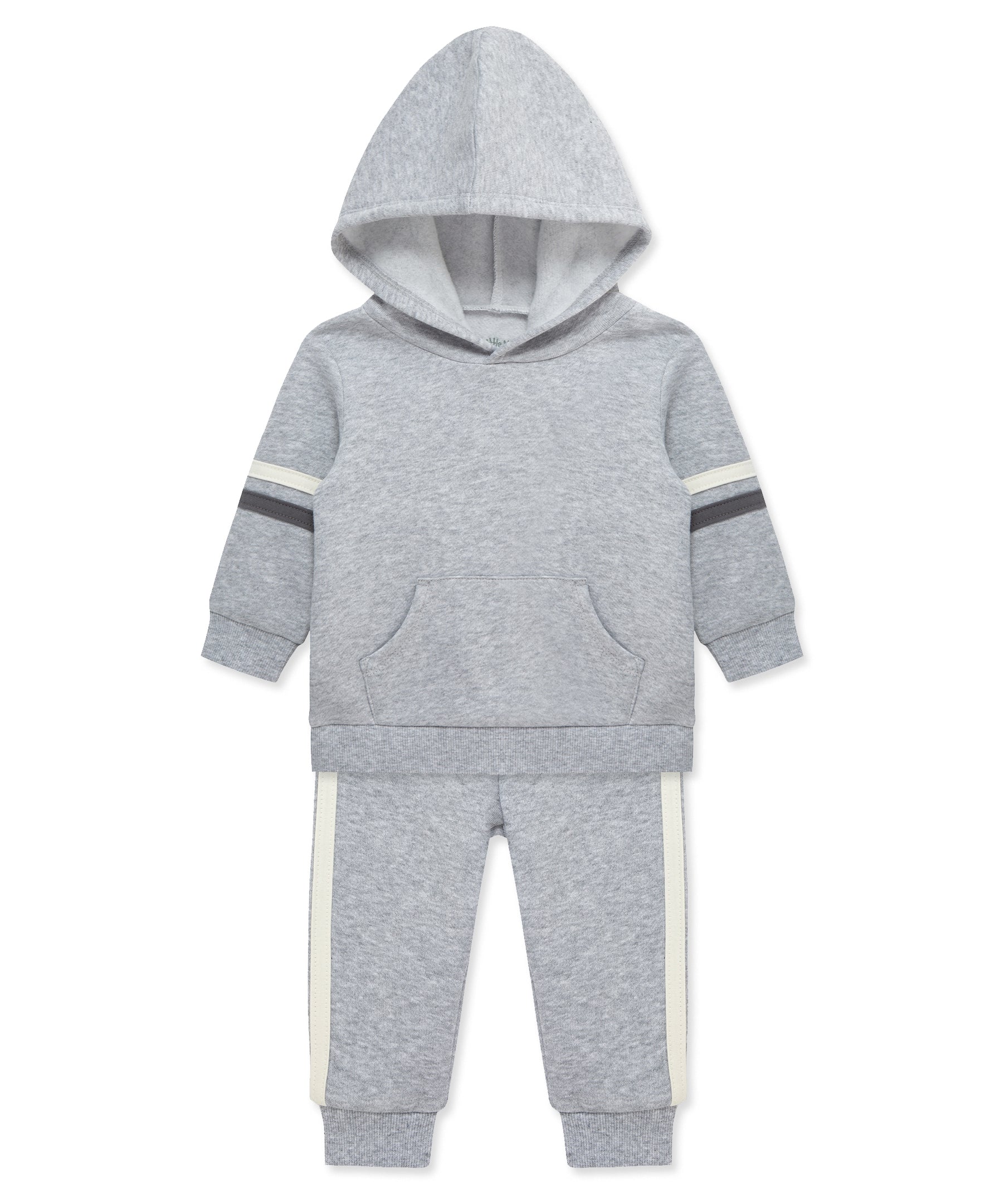 Grey Toddler Sweatshirt Hoodie Set (2T-4T) - Little Me