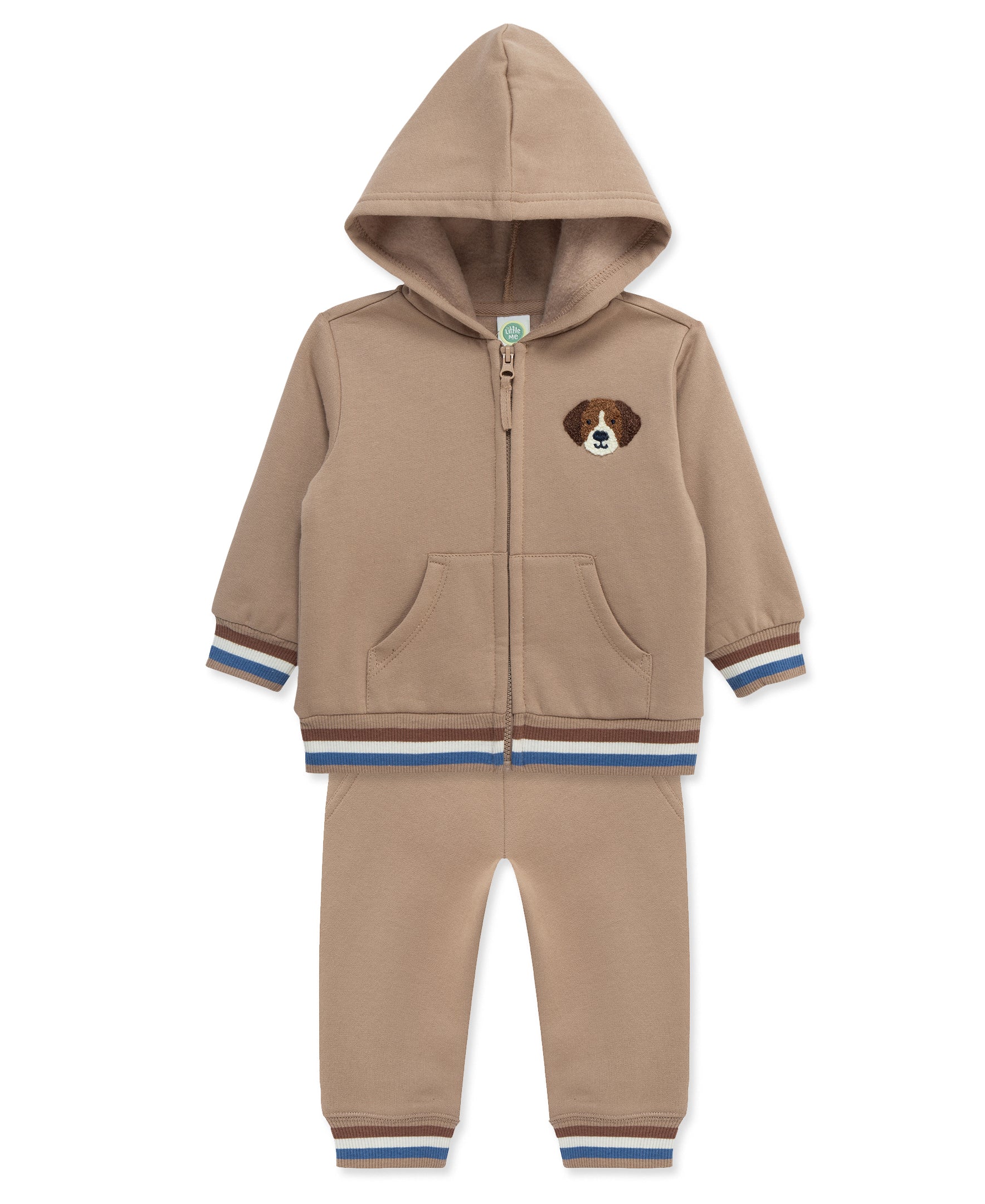 Puppy Toddler Hoodie Set (2T-4T) - Little Me