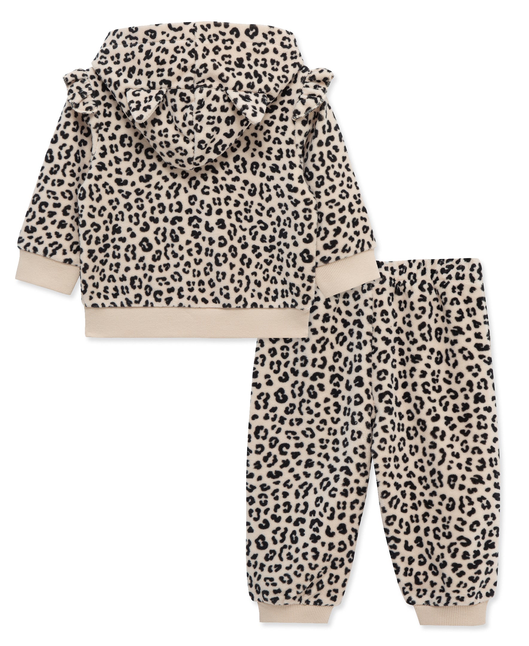 Leopard Toddler Hoodie Set (2T-4T) - Little Me