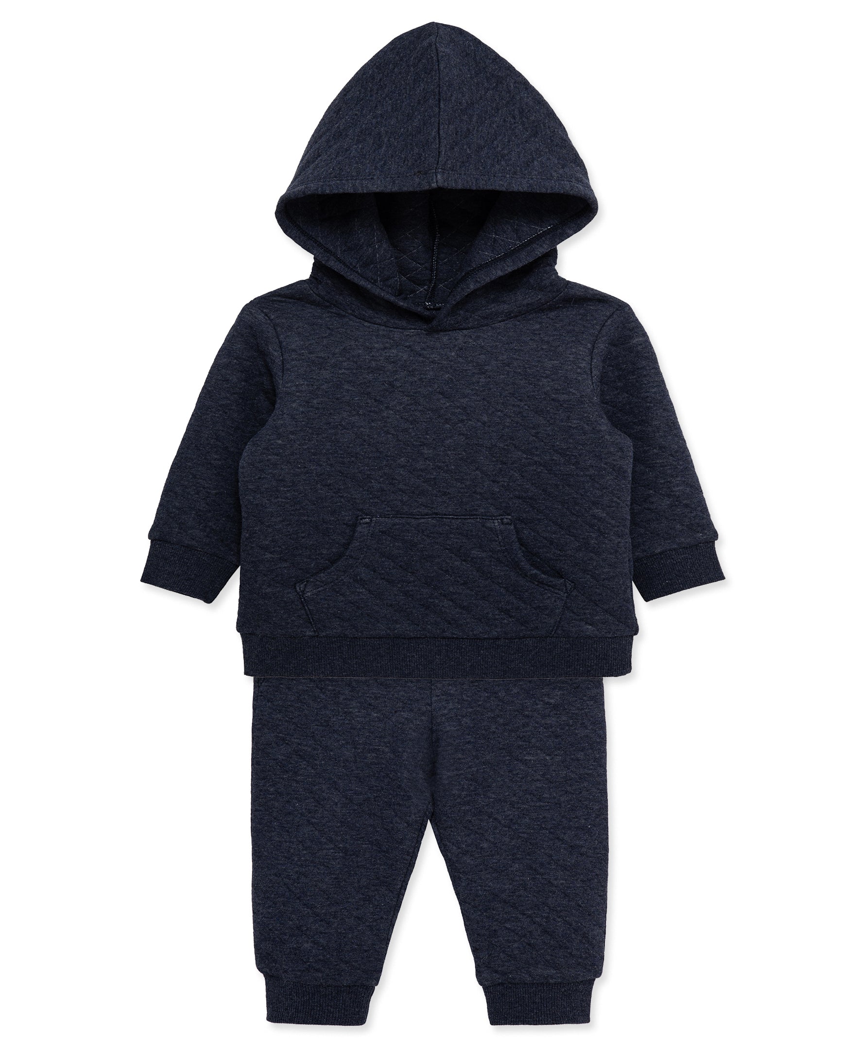 Diamond Hooded Sweatshirt Set (2T-4T) - Little Me