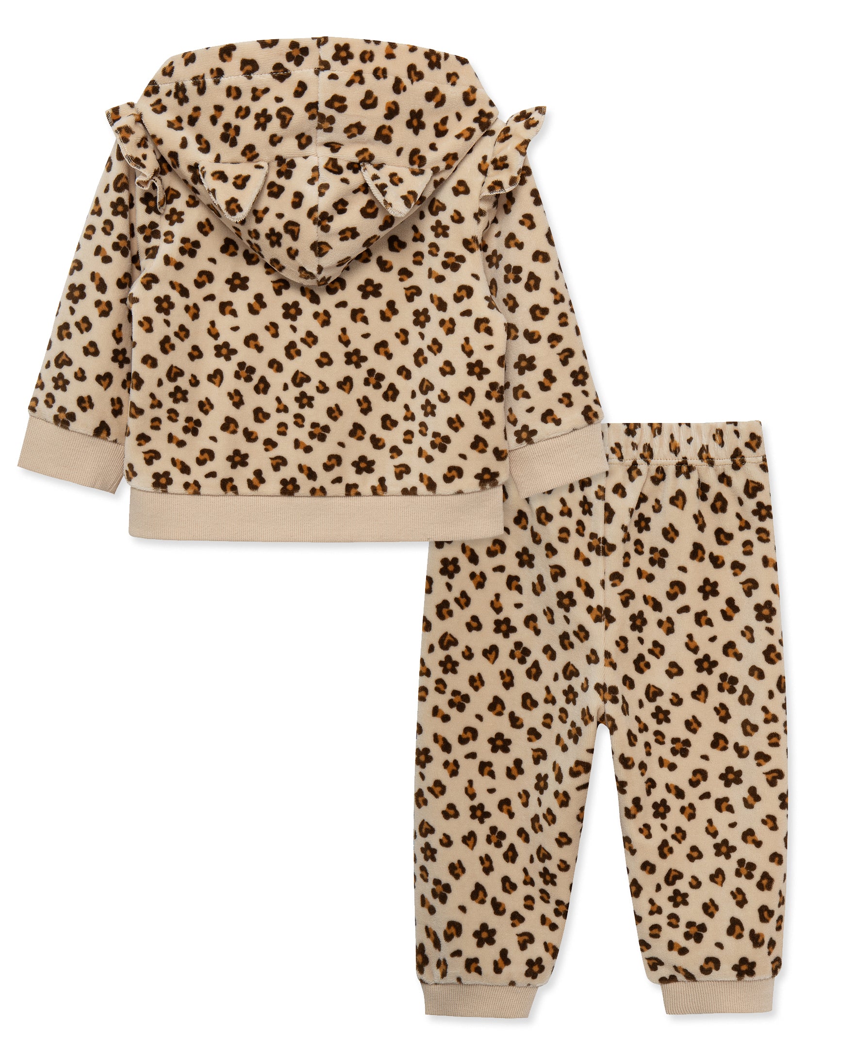 Leopard Hoodie Set (12M-24M) - Little Me