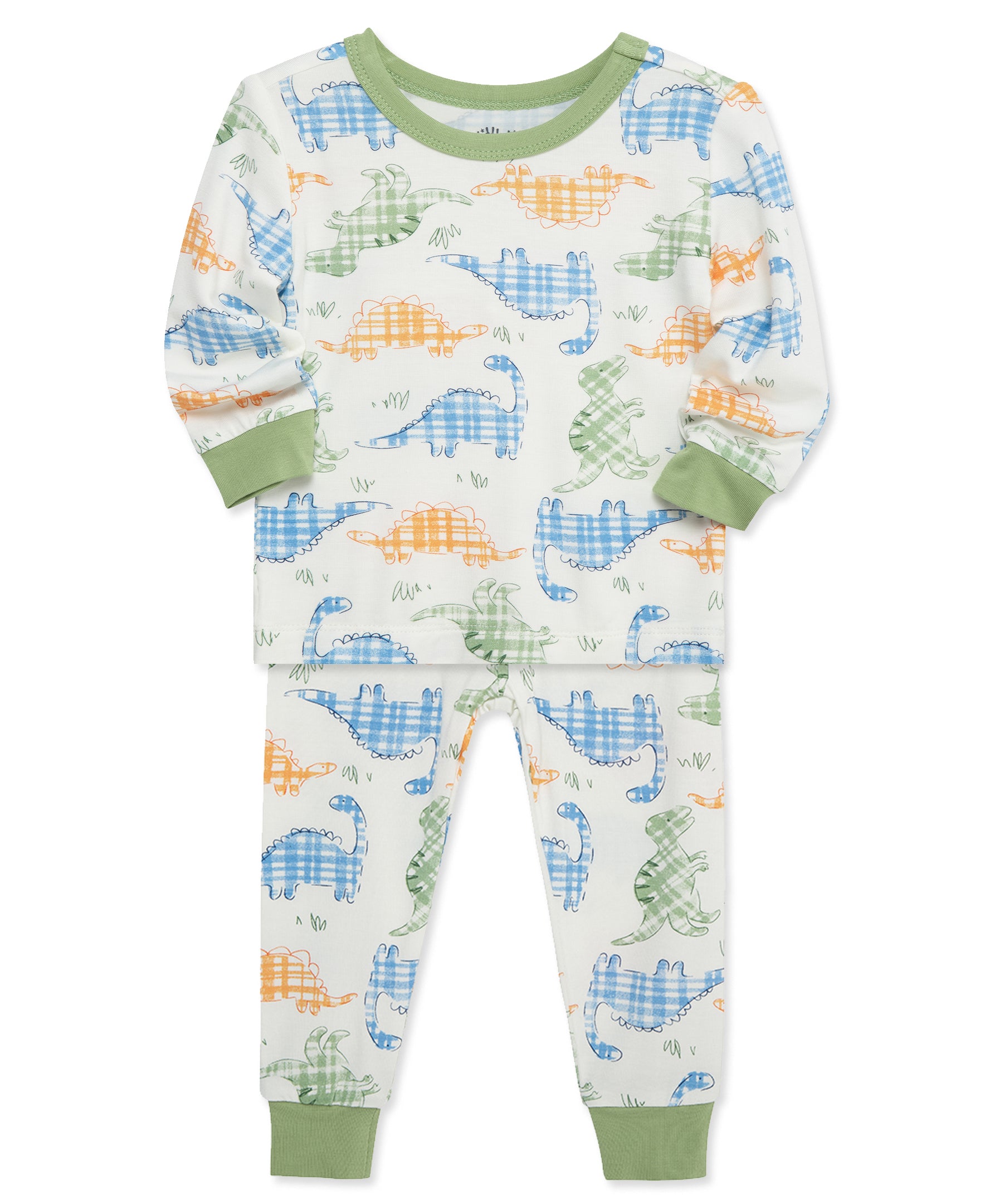 Dino 4-Piece Toddler Pajama Set (2T-4T) - Little Me