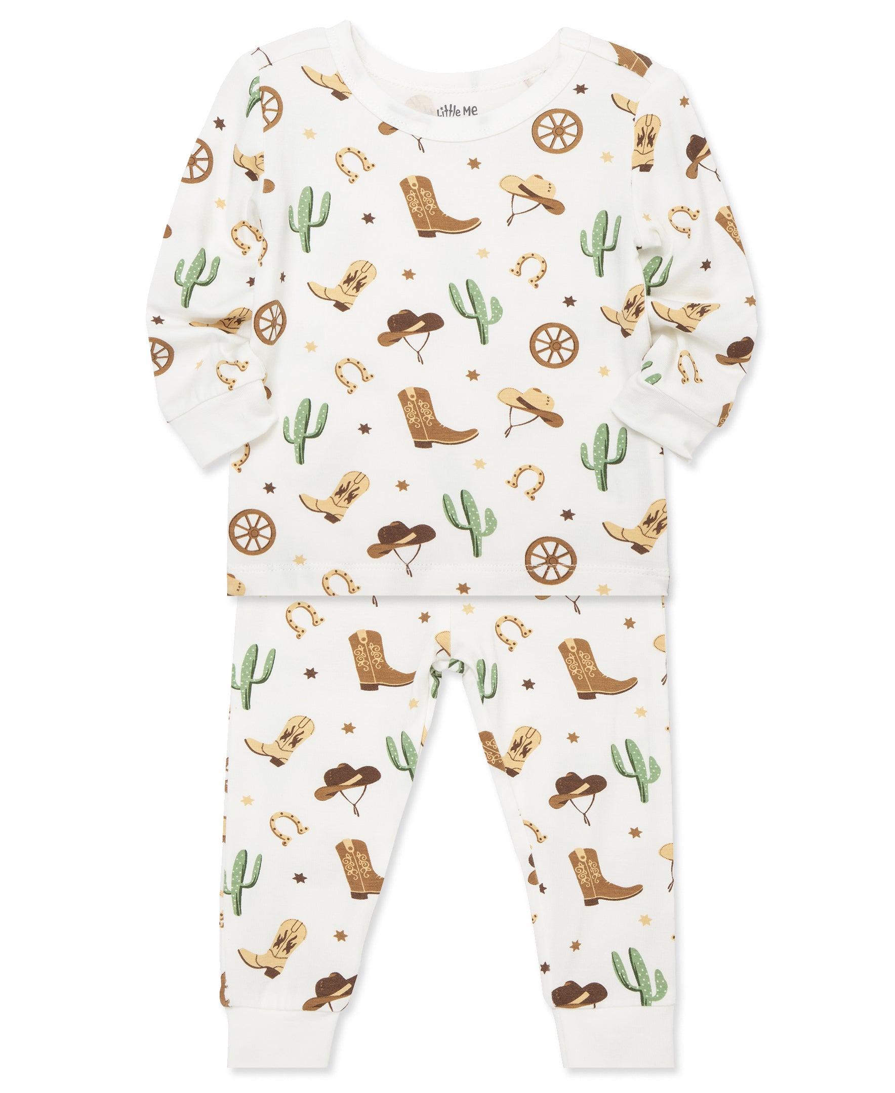 Cowboy 4-Piece Toddler Pajama Set (2T-4T) - Little Me