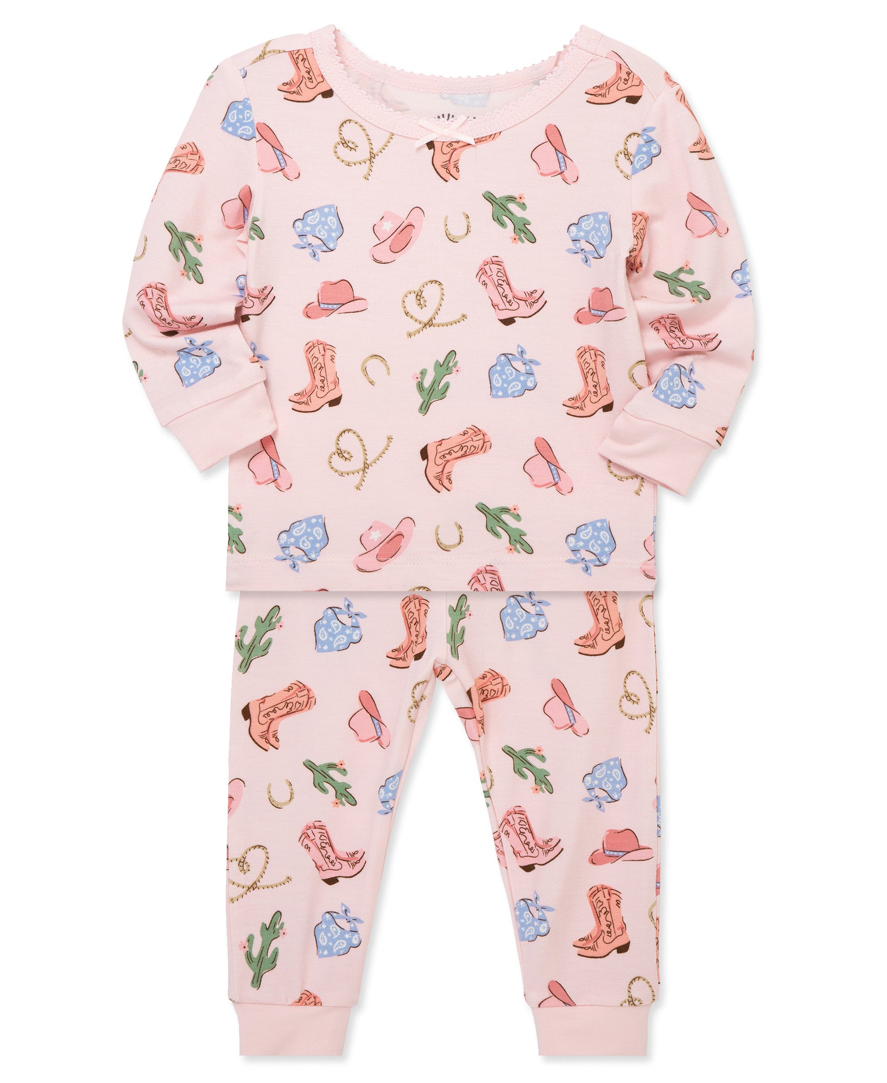 Cowgirl 4-Piece Toddler Pajama Set (2T-4T) - Little Me