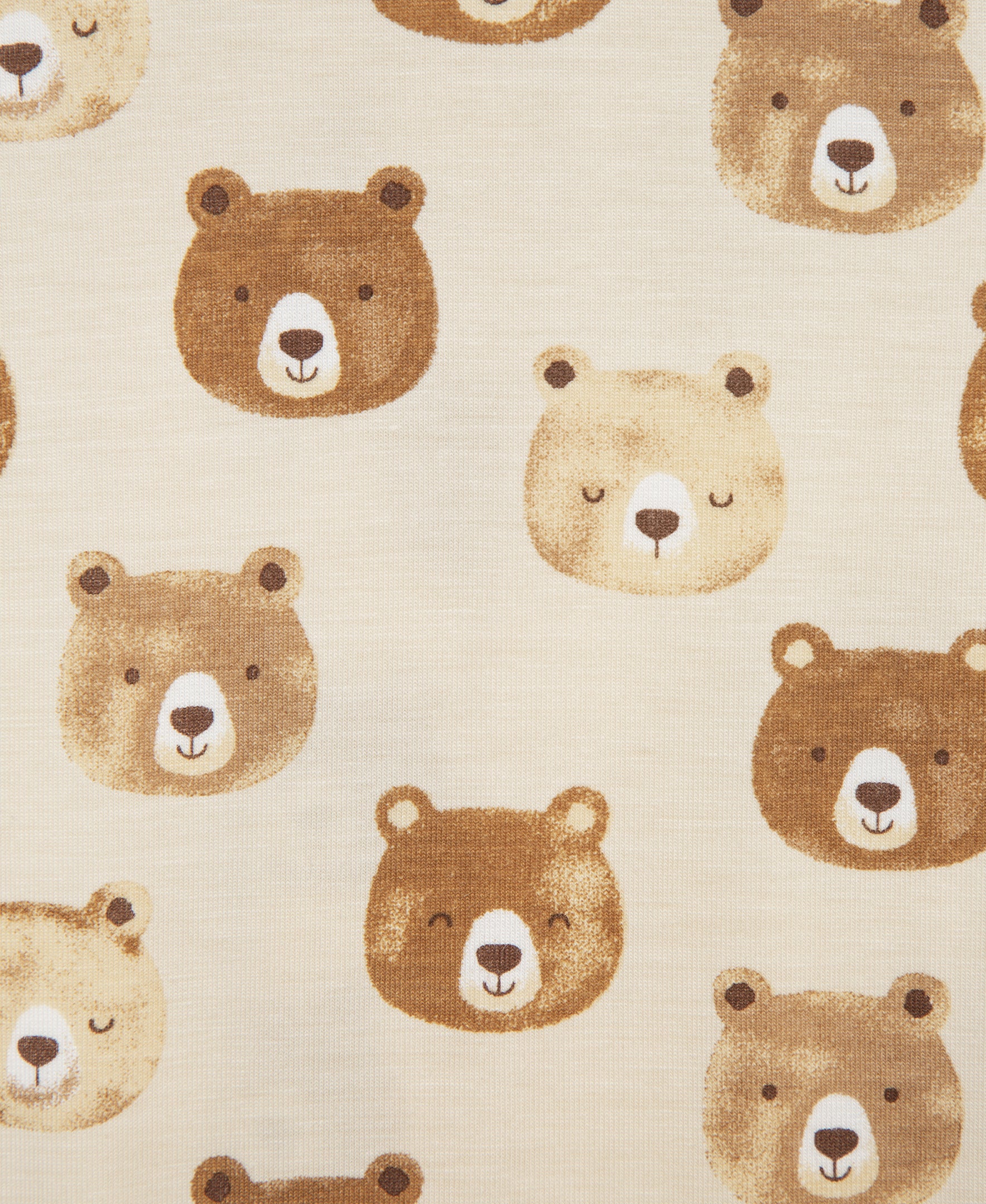 Bear Zip Front Footie Pajama (12M-24M) - Little Me