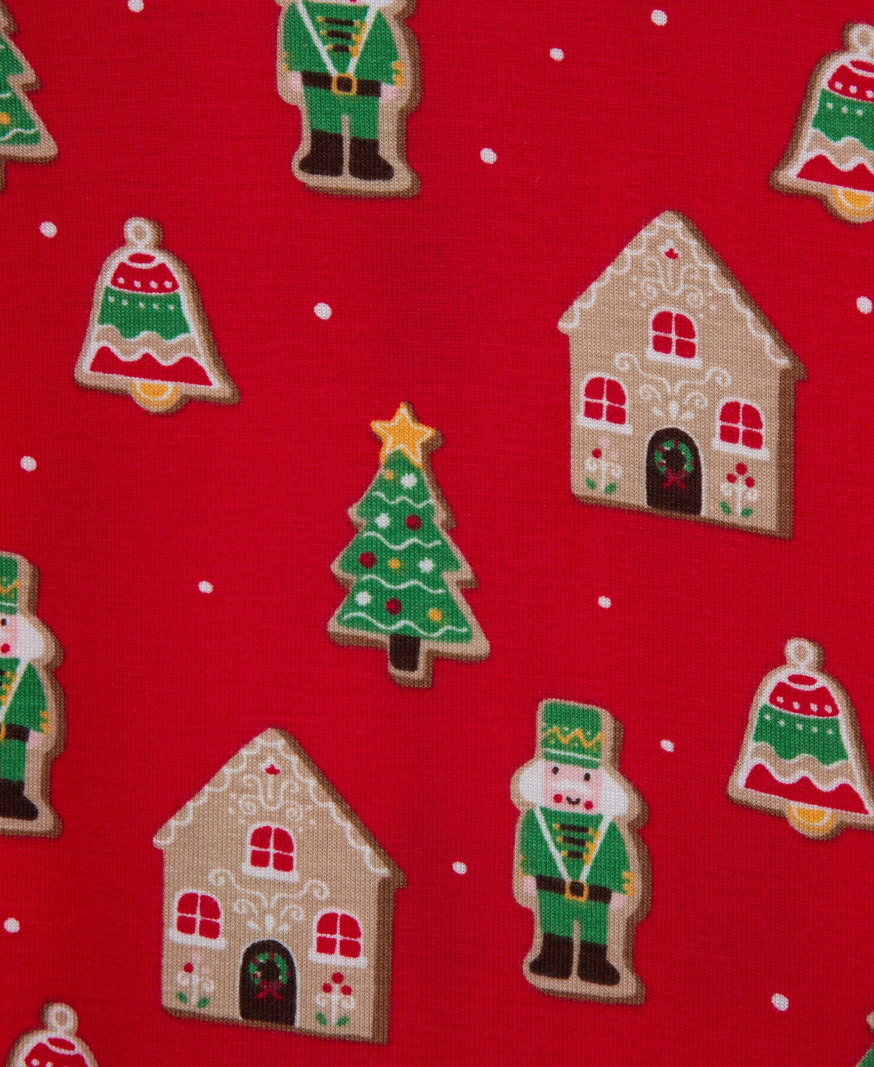 Gingerbread Front Footie & Hat (12M-24M) - Little Me
