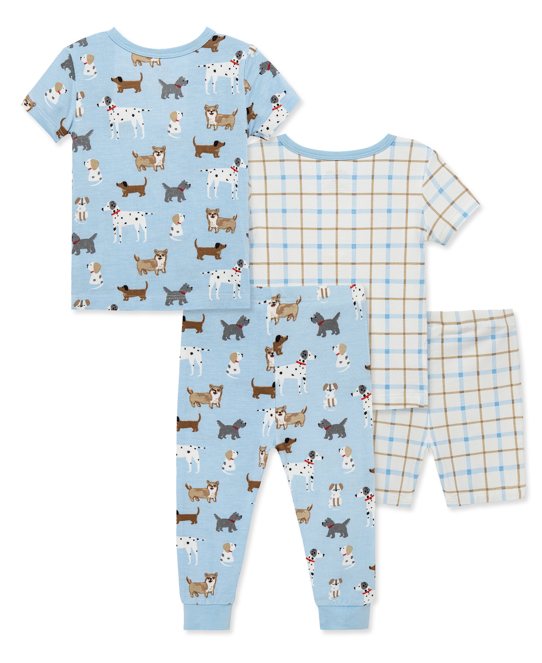 Puppy 4-Piece Pajama Set (2T-4T)