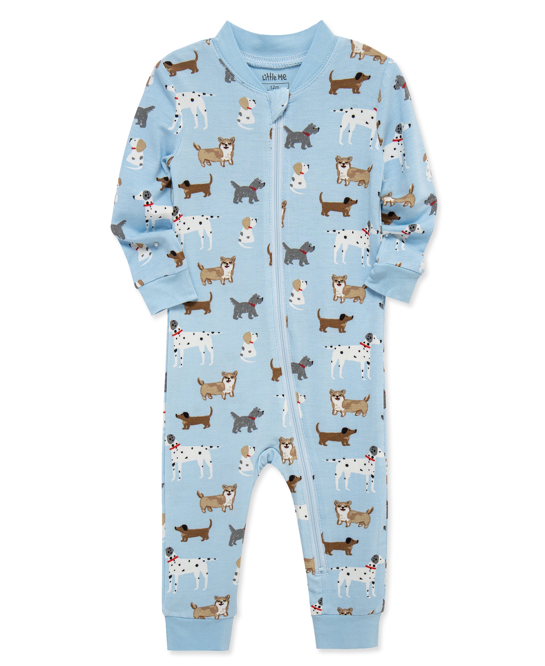 Puppy Zip Front One-Piece