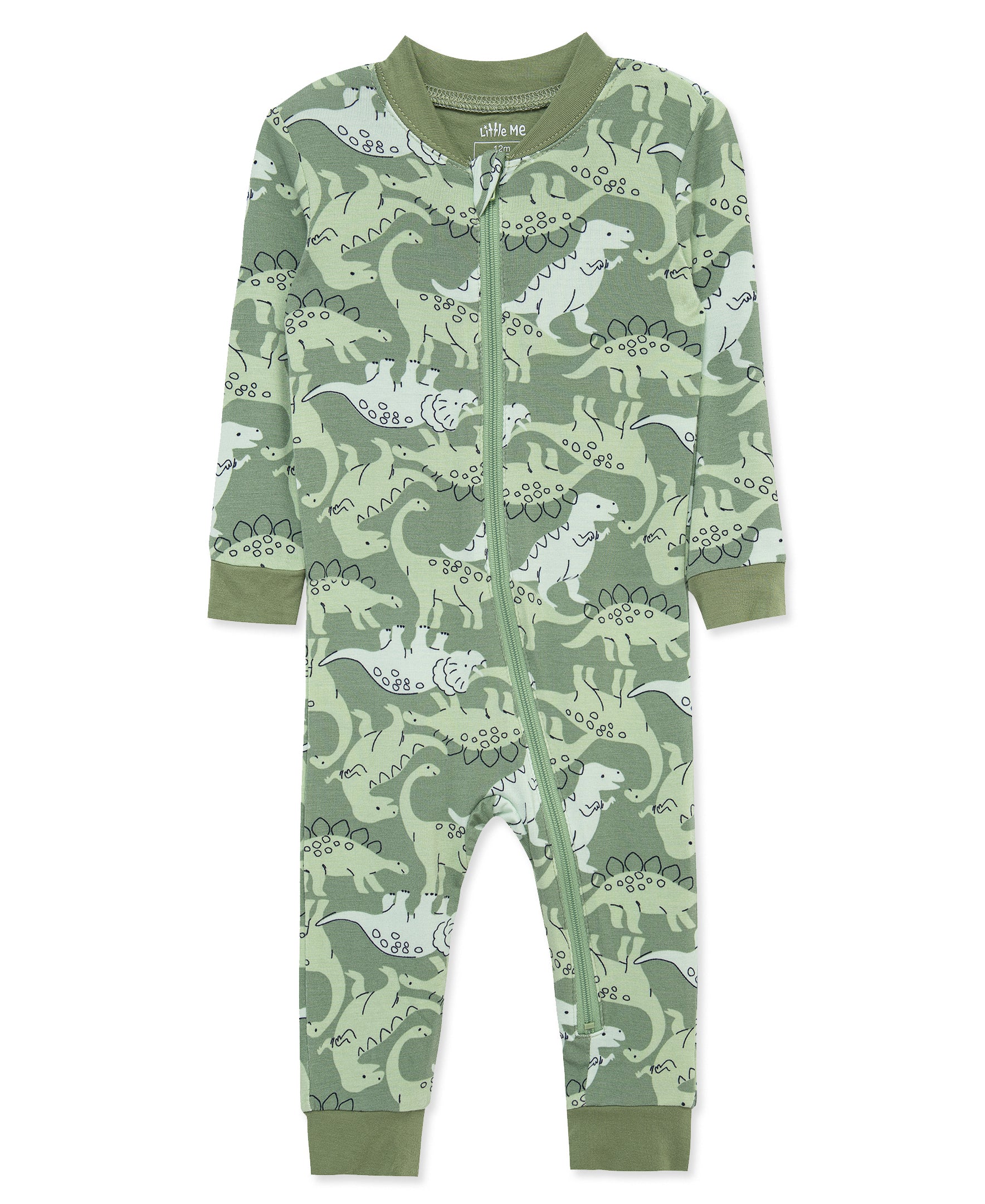 Dino Zip Front One-Piece