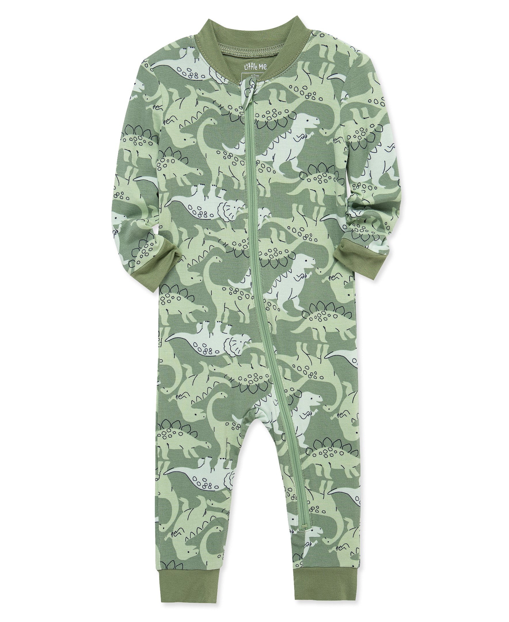 Dino Zip Front One-Piece