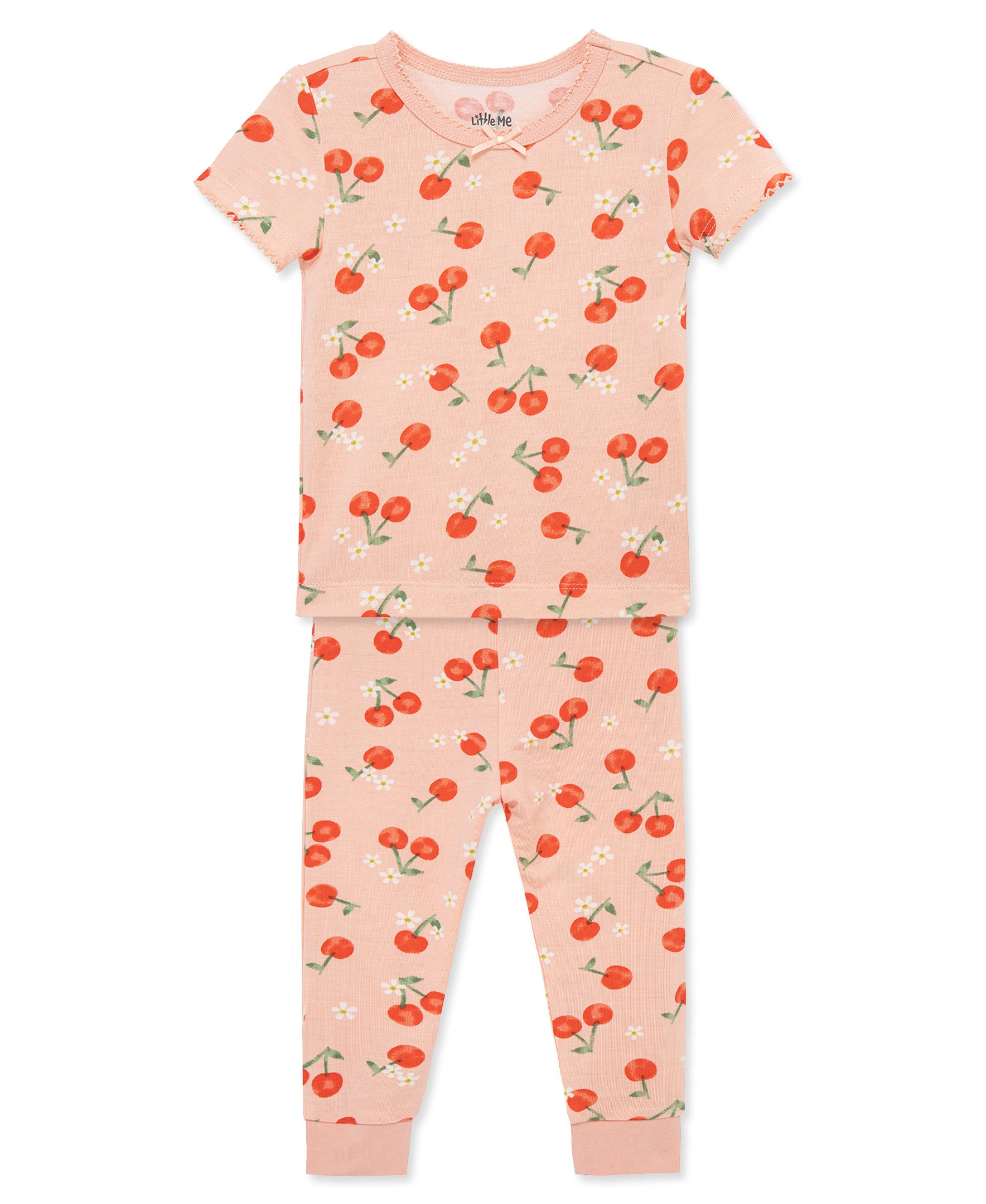 Cherry 4-Piece Pajama Set (12M-24M)
