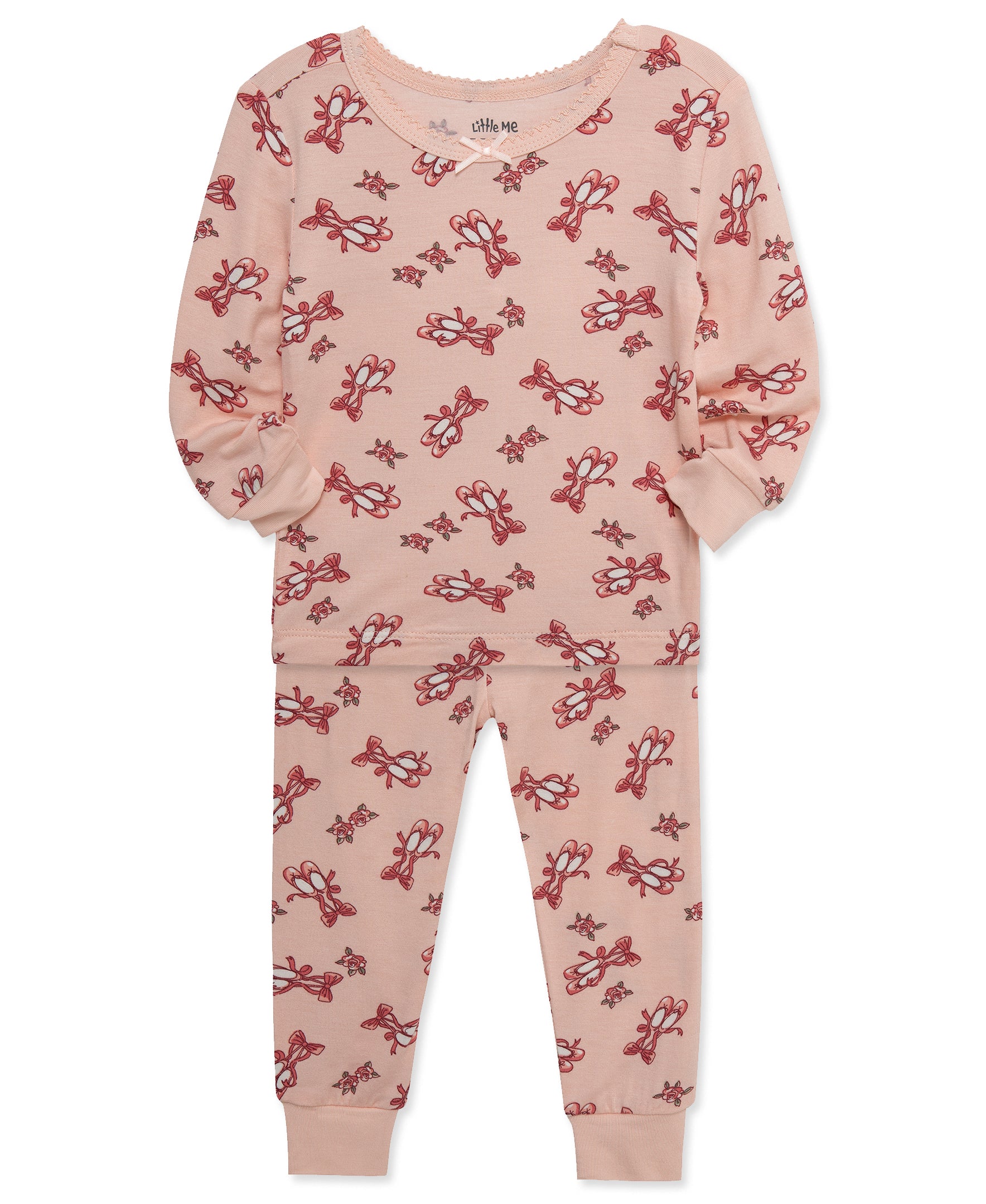 Ballet 4-Piece Pajama Set (2T-4T) - Little Me