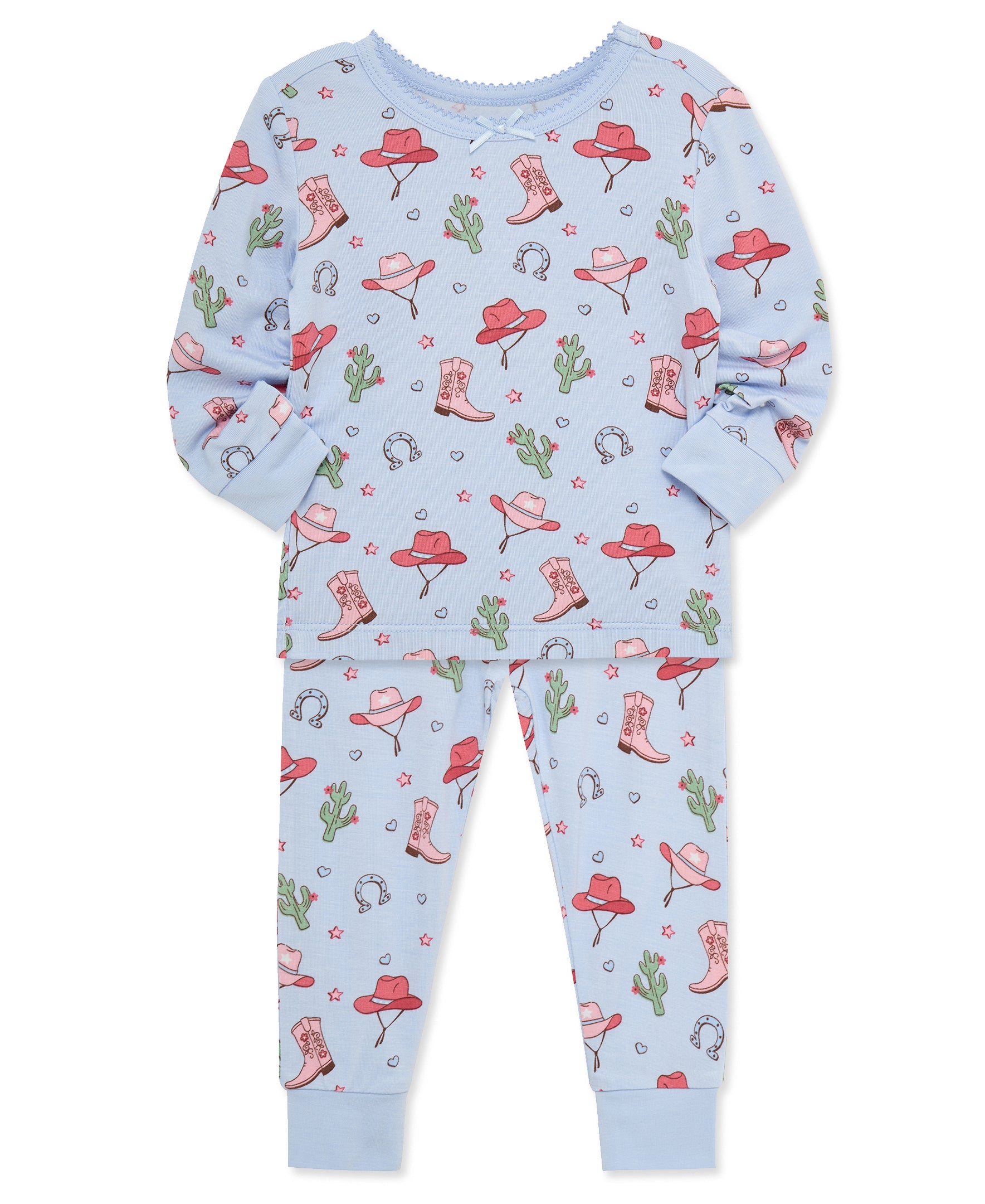 Cowgirl 4-Piece Pajama Set (2T-4T) - Little Me