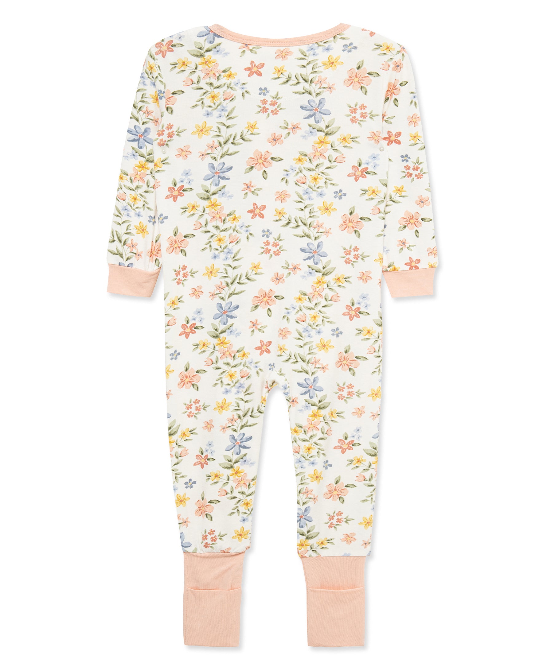 Garden Zip Front Footie Pajama - Little Me