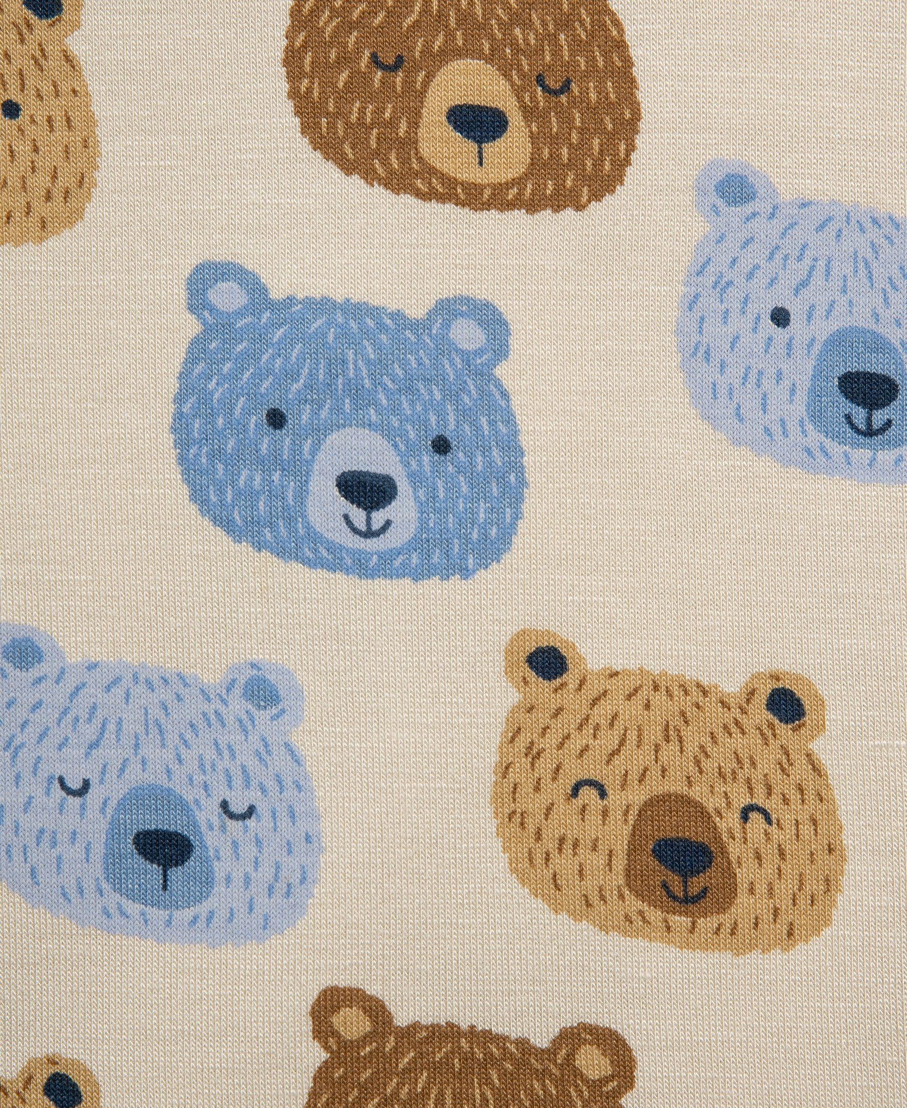 Bear Zip Front Footie Pajama (12M-24M) - Little Me