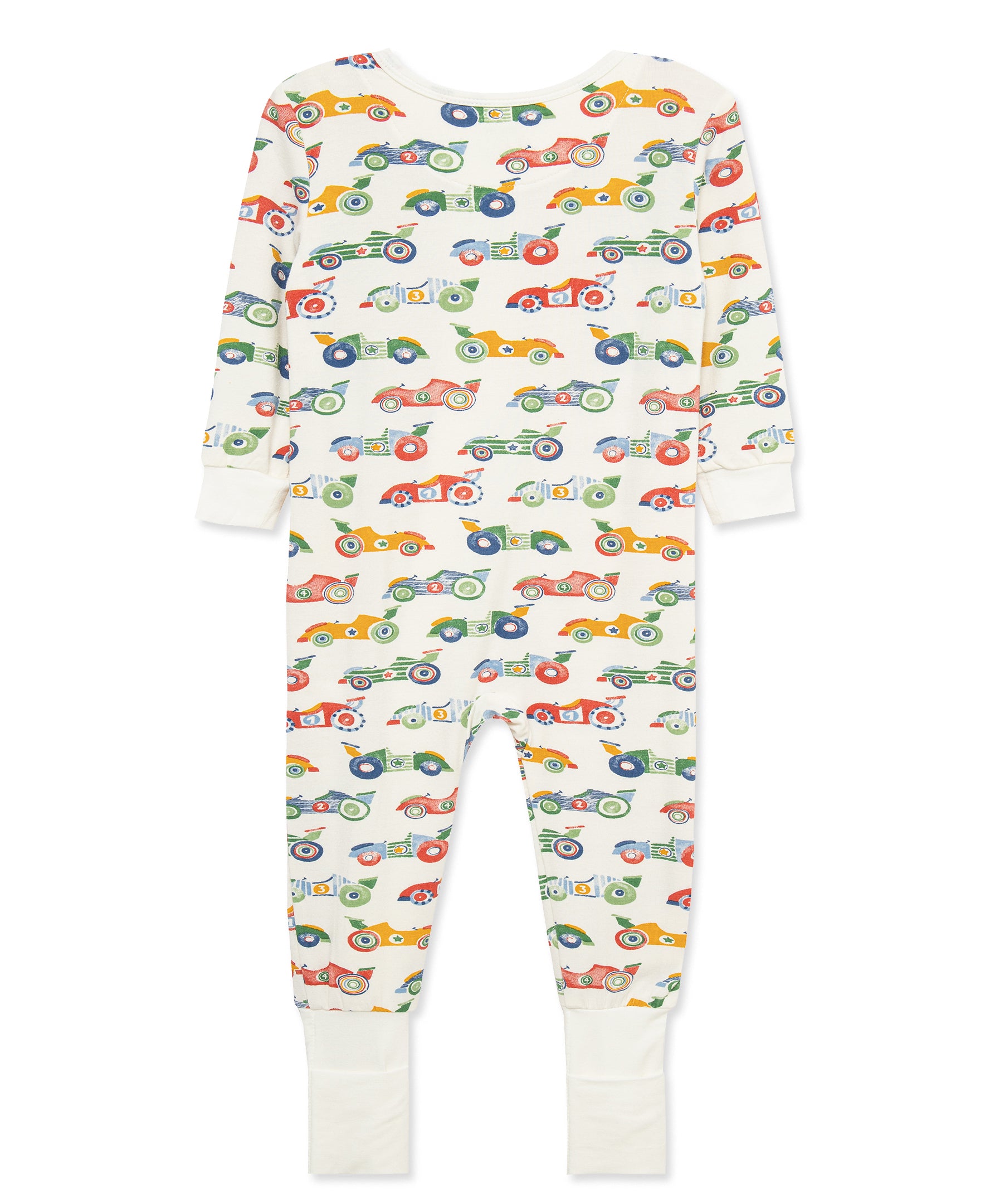 Race Car Zip Front Footie Pajama (12M-24M) - Little Me