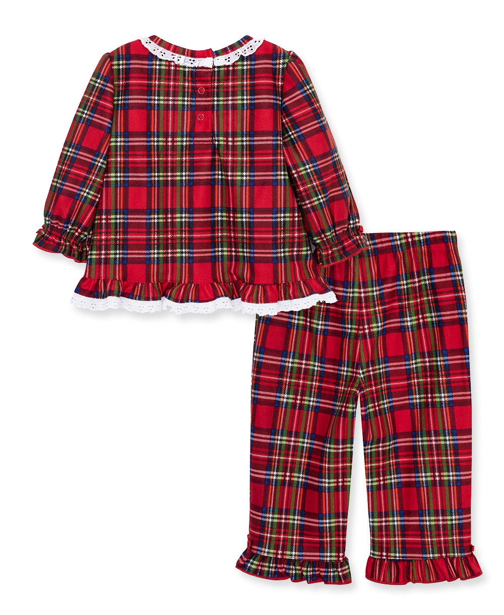 Plaid 2-Piece Pajama Set (7-10) - Little Me