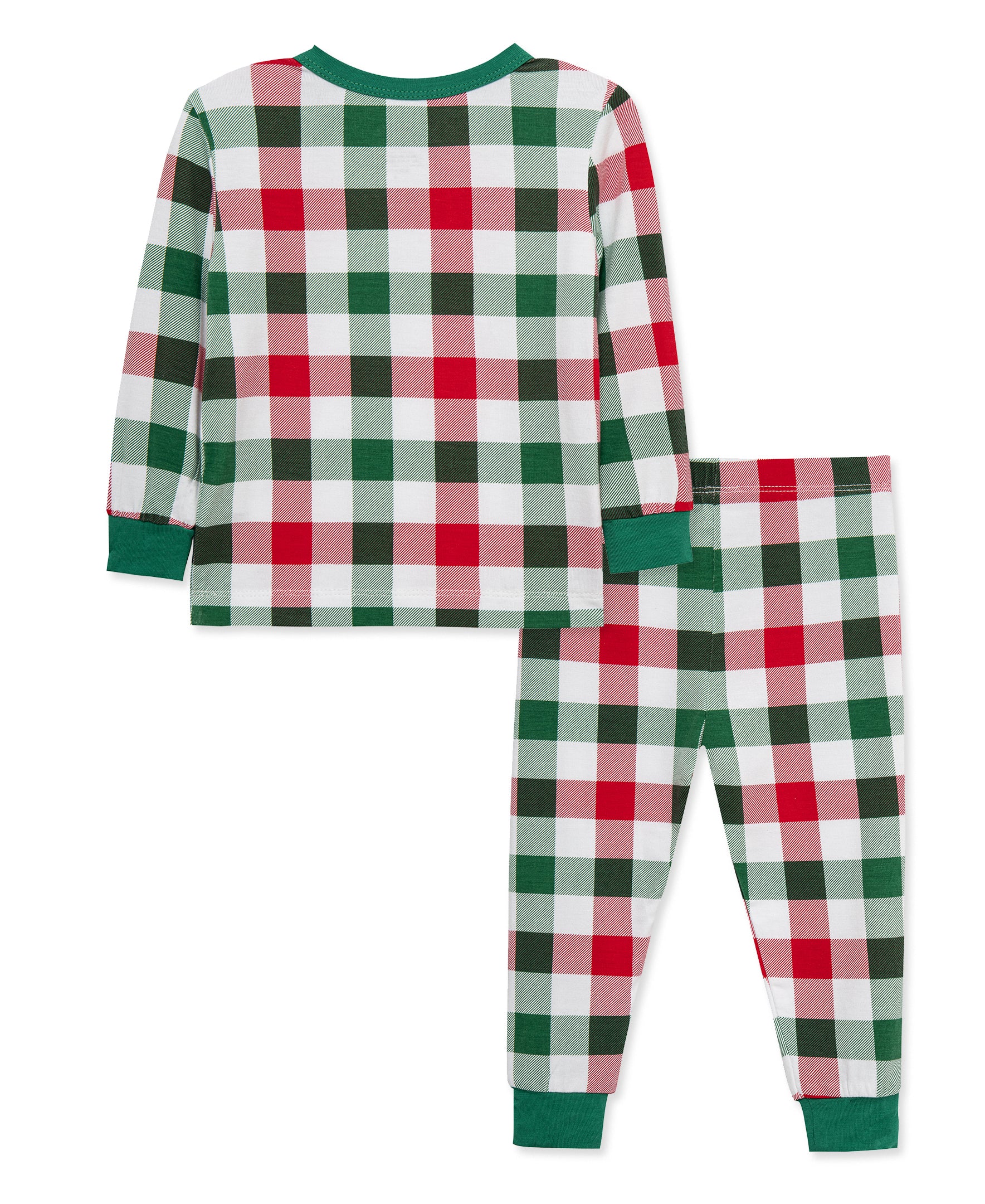 Plaid 2-Piece Pajama Set (2T-4T) - Little Me